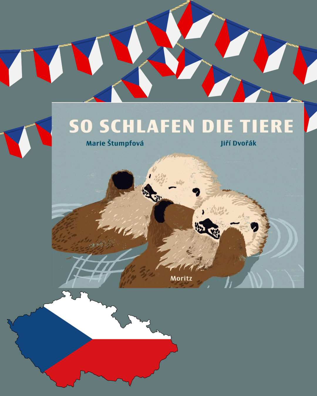Marie Stumpfová/ Jiri Dvorák:So schlafen die TiereÜbersetzt von Andreas Tretner