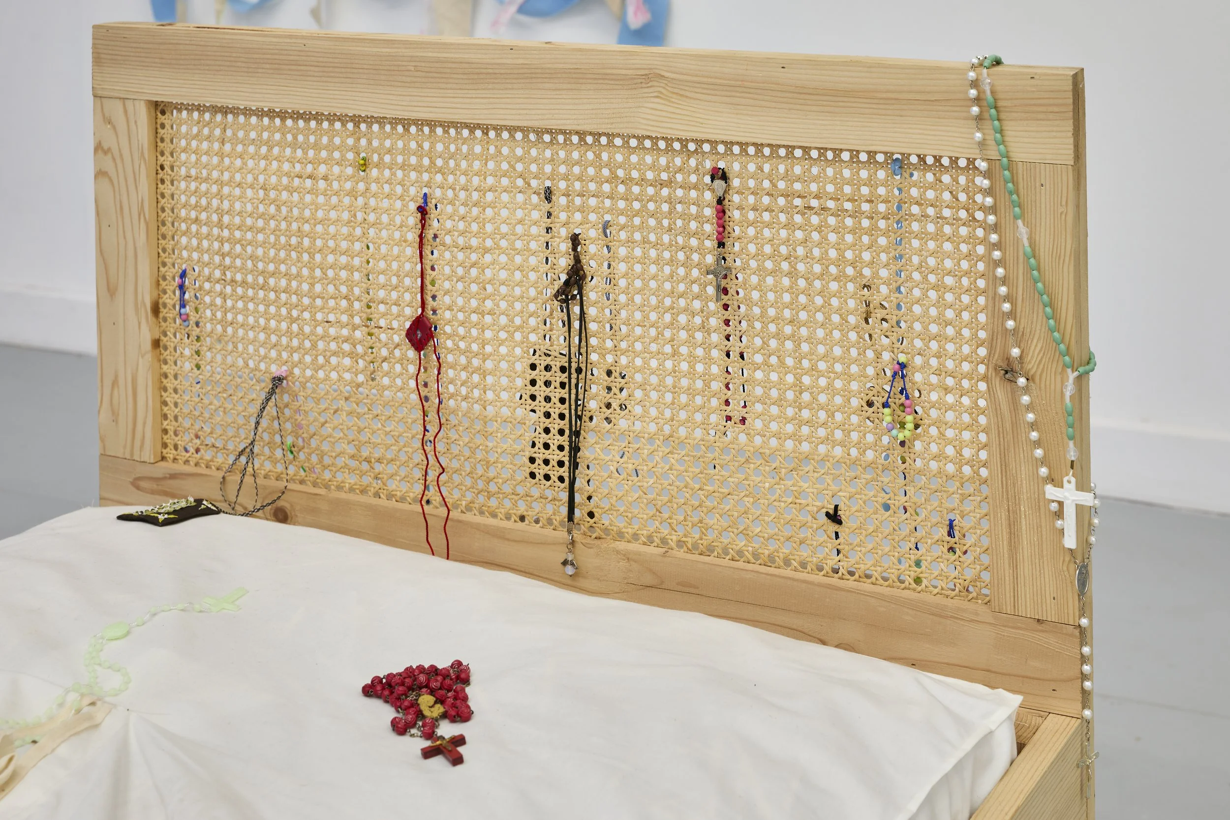 Le lit de ma mère quand elle était enfant
