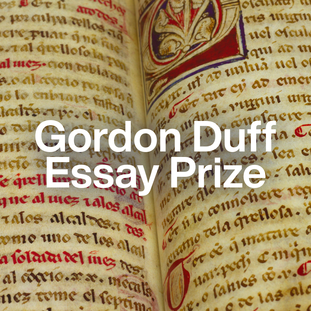 Gordon Duff Prize
