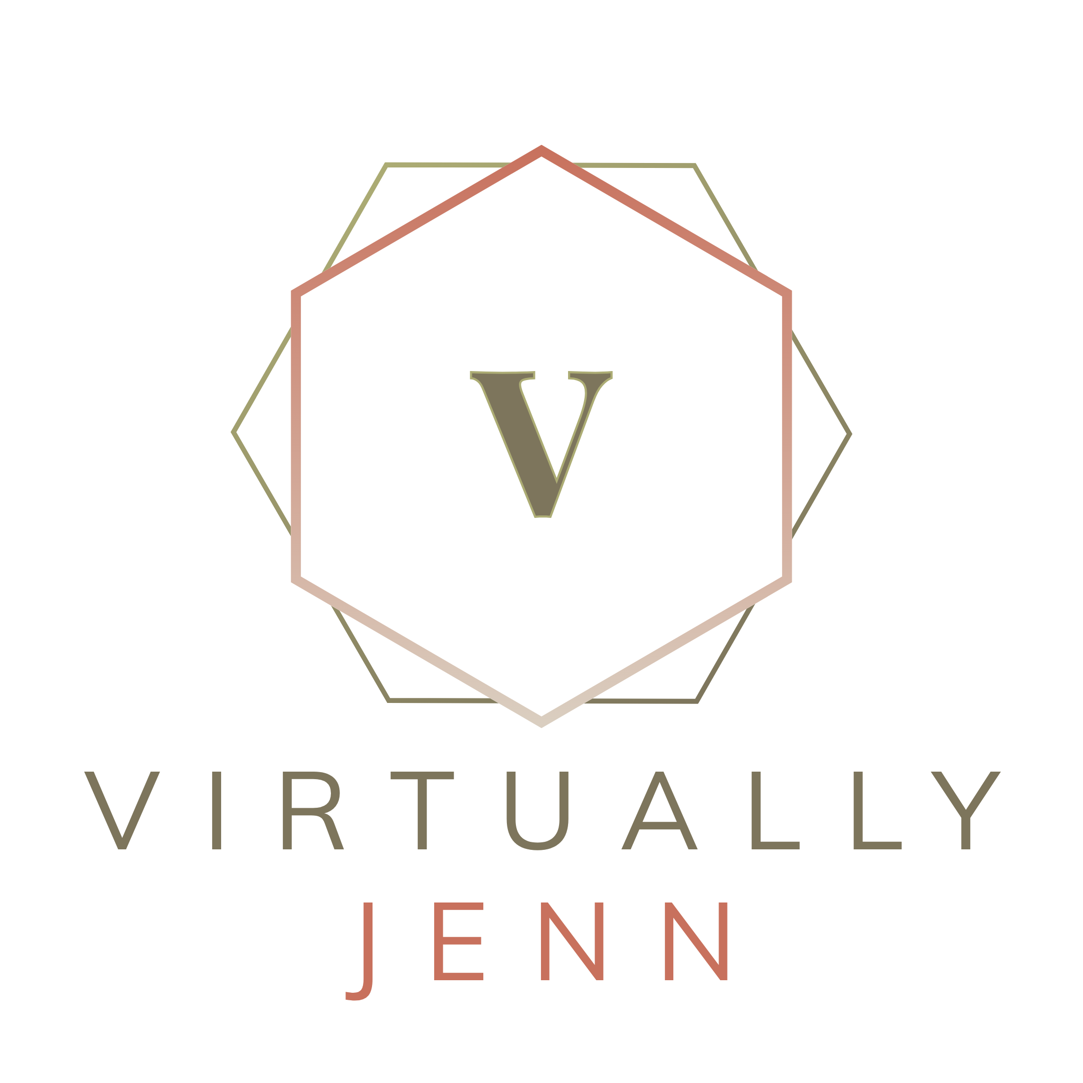 Virtually Jenn logo