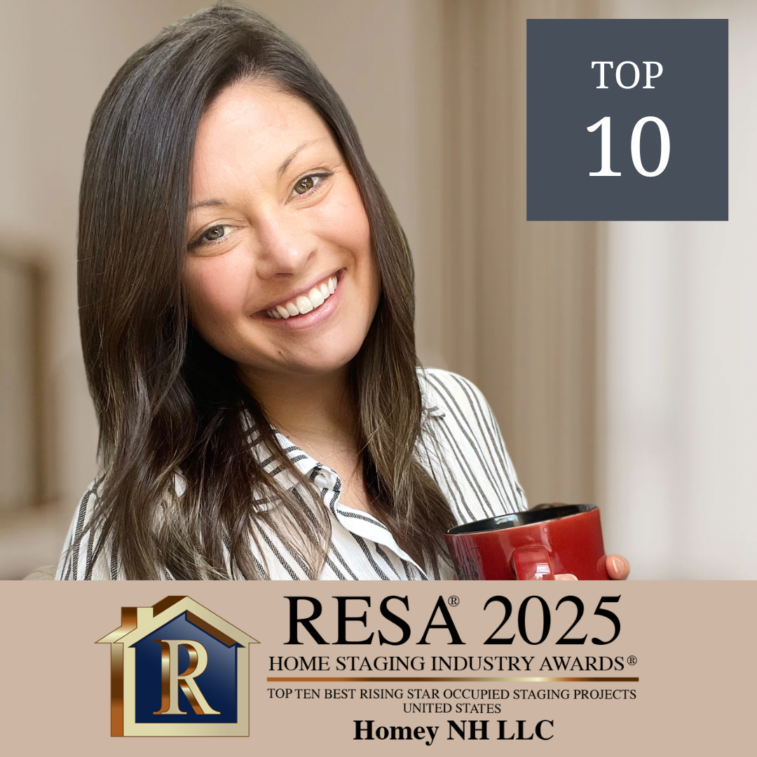 Marcie Kazanowski of Homey NH LLC Named Finalist in the 2025 RESA® Rising Star Home Staging Industry Awards