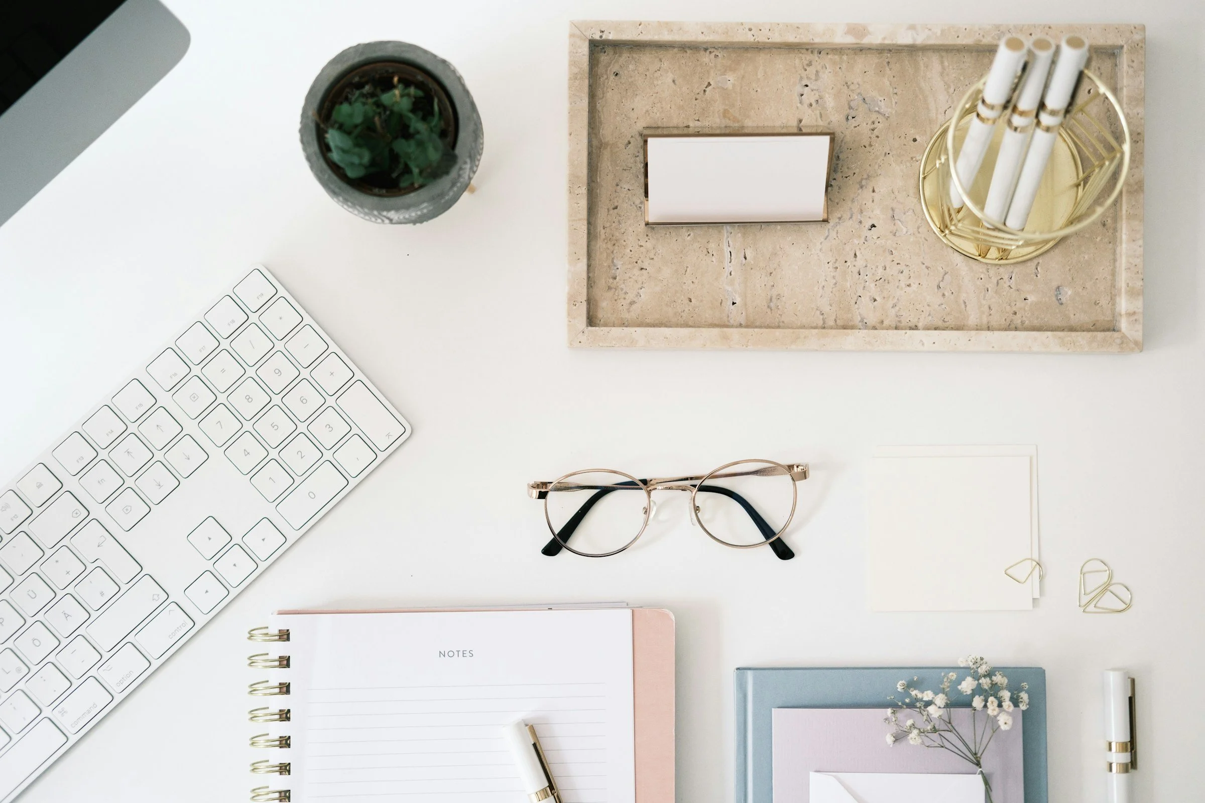 Desktop of Squarespace website designer UK