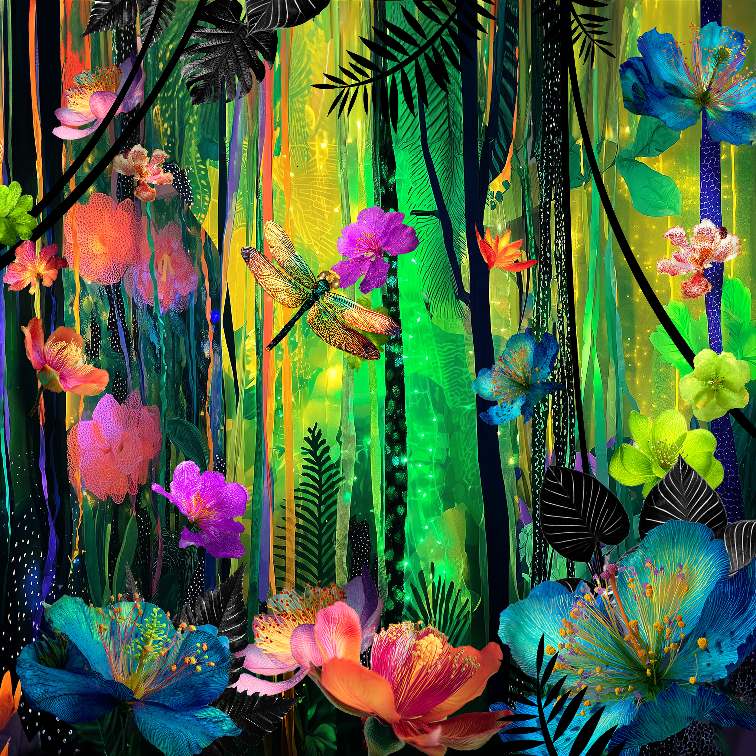 sademetsän salaisuudet installaatio aistitila satu sekikkailu installaatio näyttely lapsille