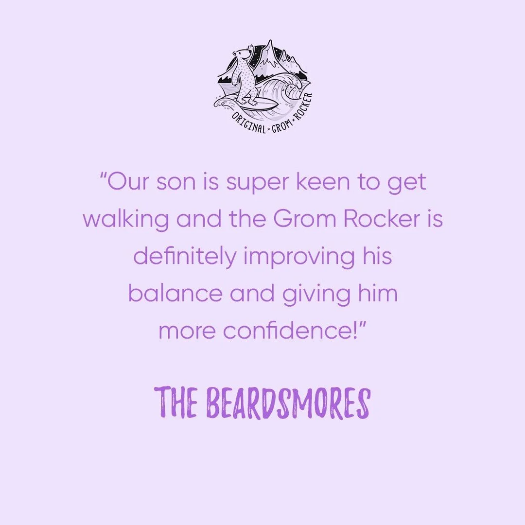 Another awesome review. Especially from a grom before he can even walk! What a little legend 🤙🏼

#OGR #madeindevon #sustainabletoys #woodentoys