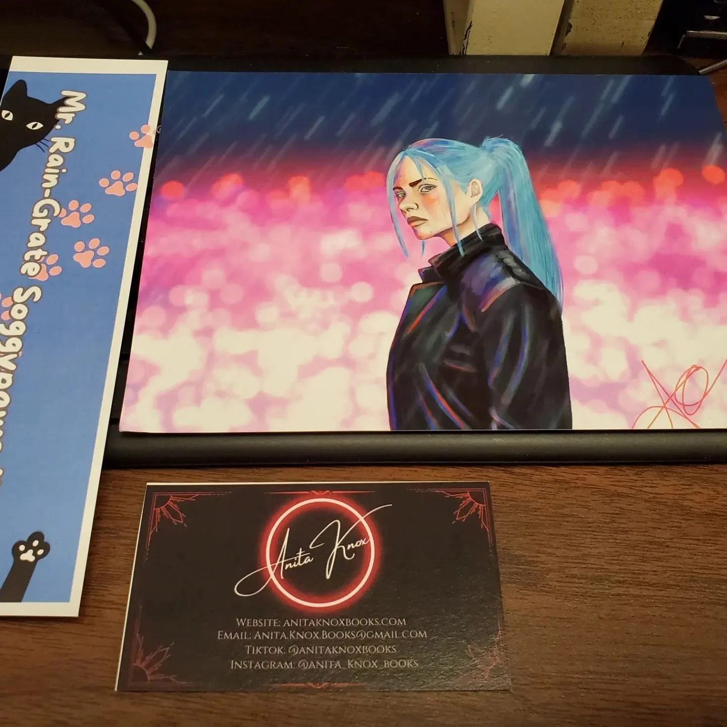 I ordered some prints, bookmarks, and business cards from Walgreens and every one of them was poorly cut. I've learned my lesson. #walgreens #bookmarks #art #annoyed