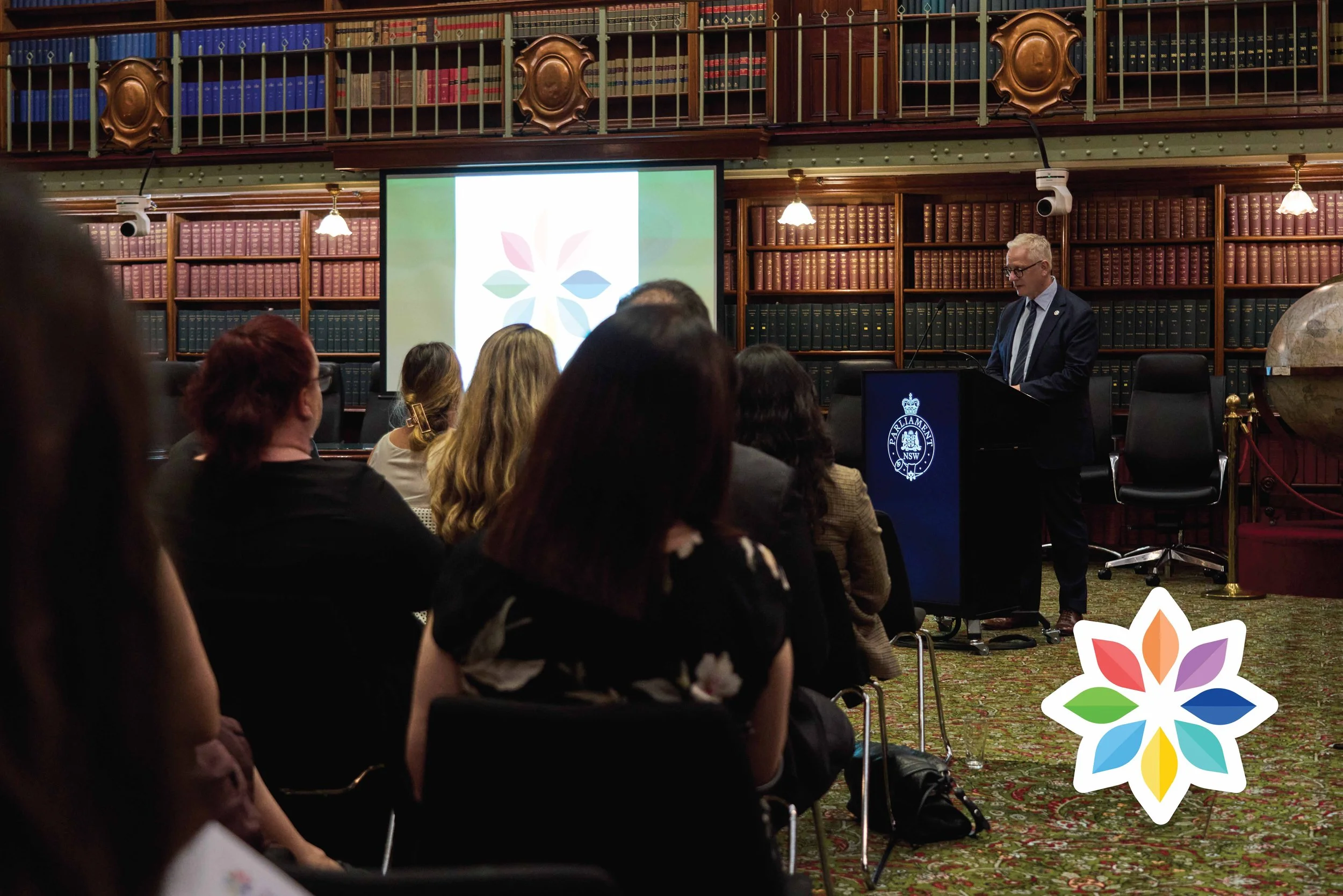 His Excellency Simeon Beckett, SC  @ National Survivors Day at NSW Parliament House 2025