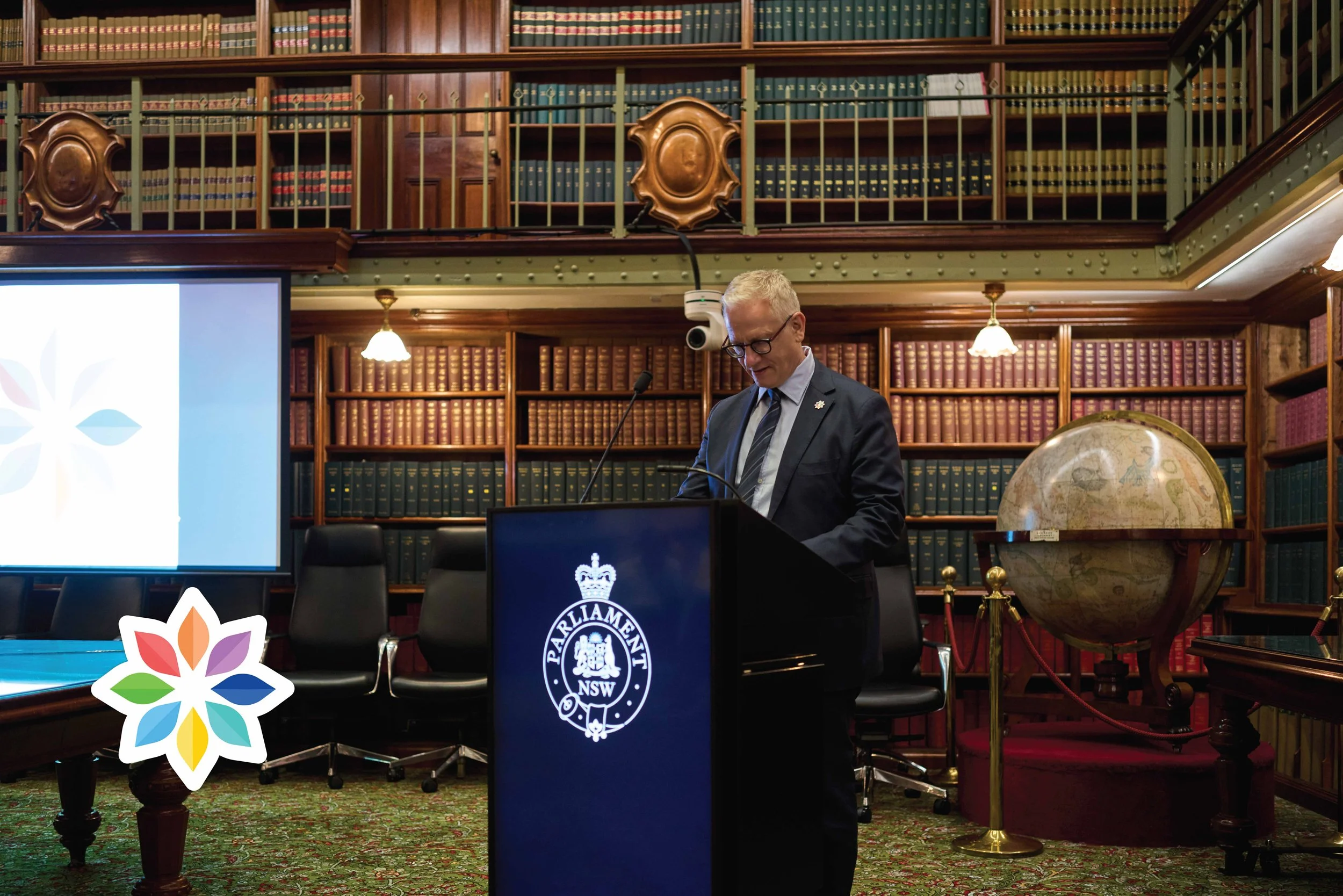 His Excellency, Simeon Beckett SC @ National Survivors Day at NSW Parliament House 2025