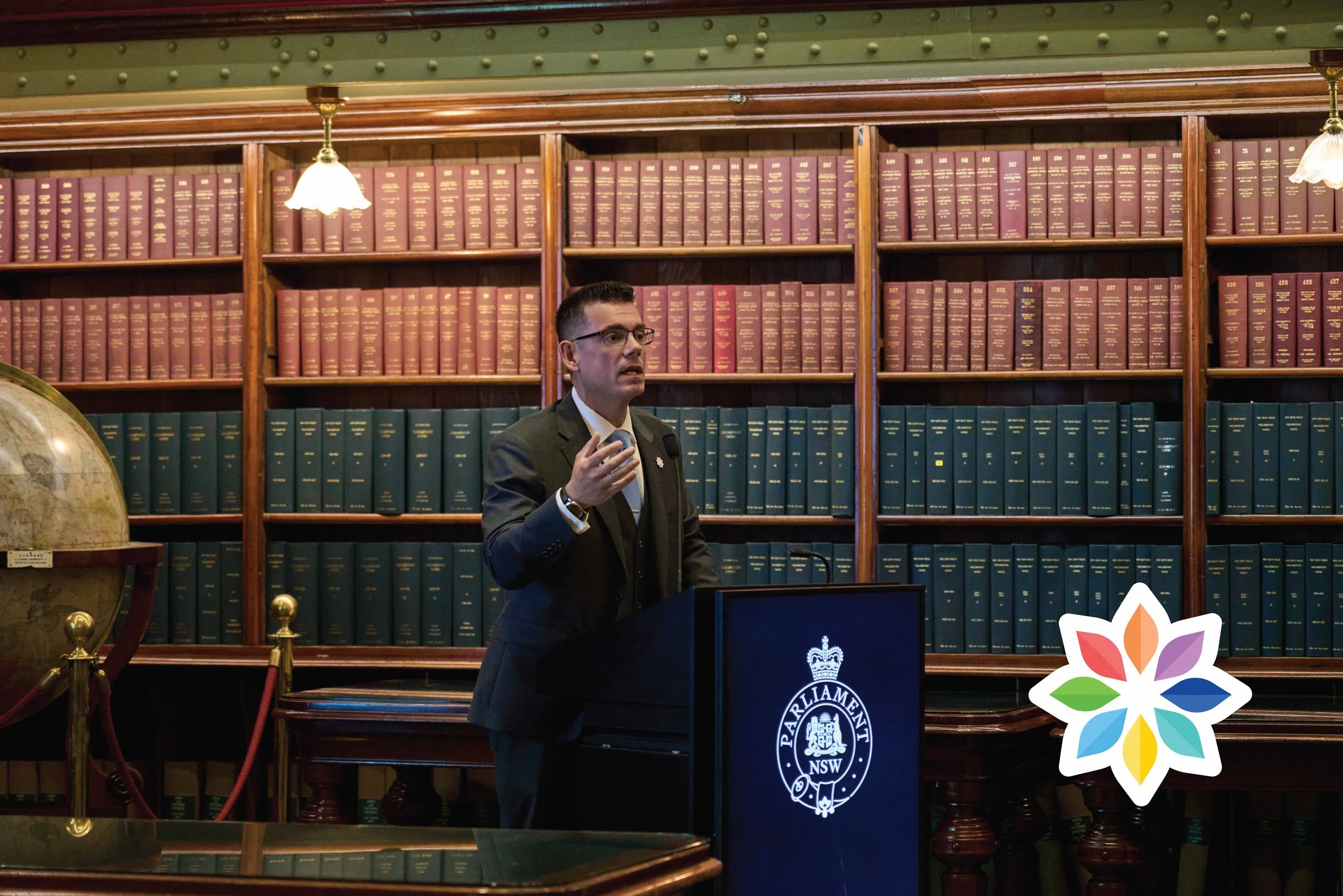 Joe Stroud, Chair of National Survivors Day @ National Survivors Day at NSW Parliament House 2025