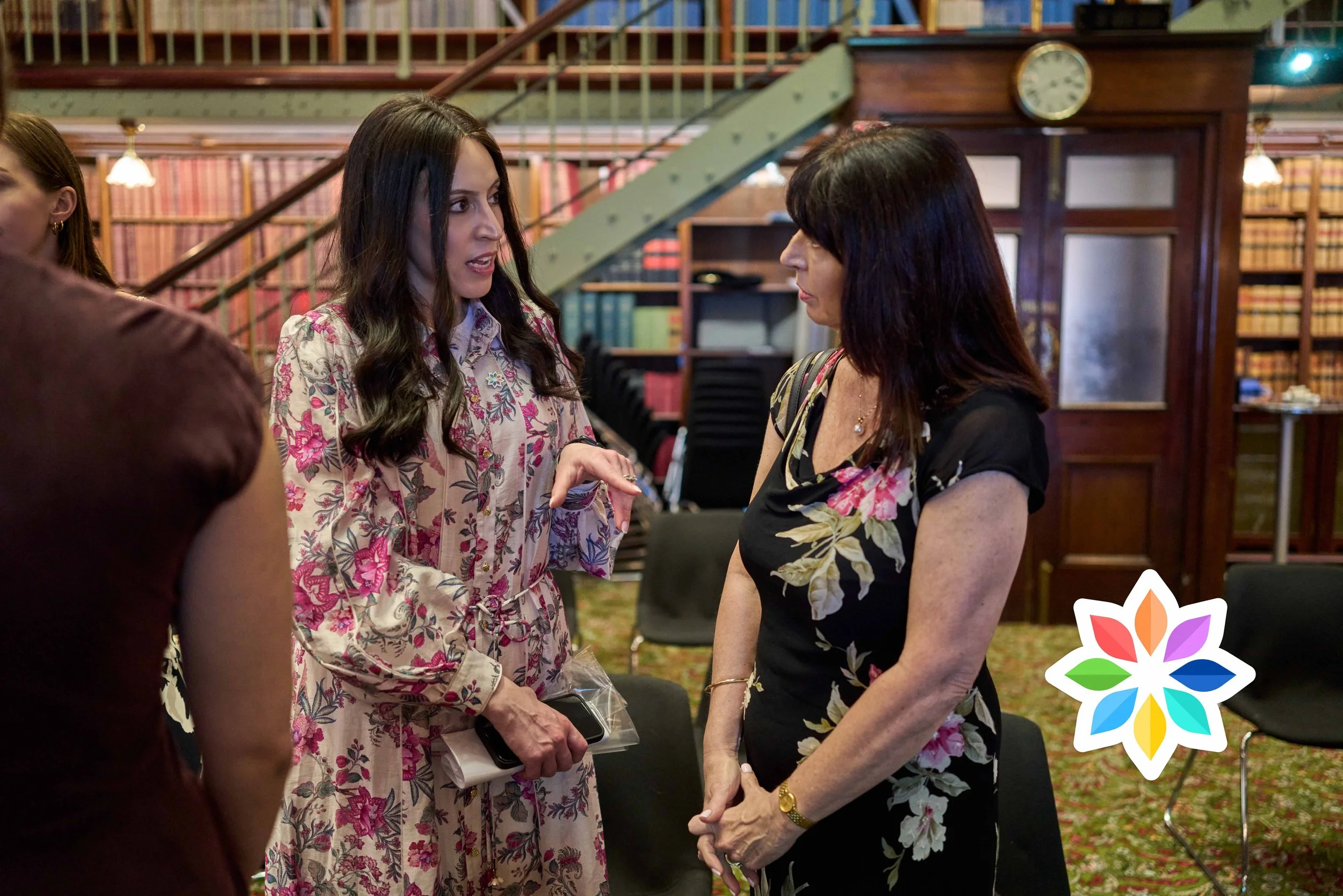 (L-R) National Survivors Day Ambassador Nicole Meyer and Deborah Barndon from Full Stop Australia  @ National Survivors Day at NSW Parliament House 2025