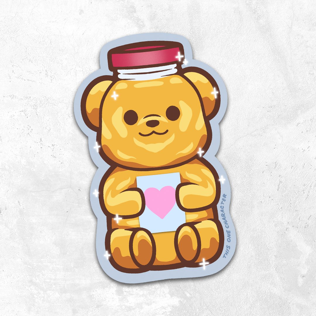 Honey Bear Sticker