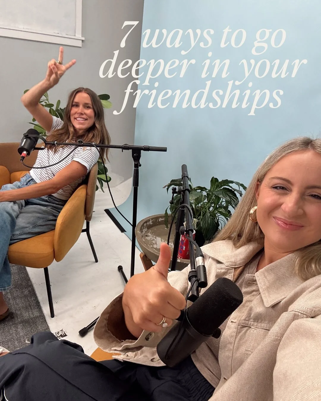 Comment below which one you feel God calling you to lean into more in your friendships?!

Here&rsquo;s a recap of this week&rsquo;s podcast episode all about friendship! Listen🎧 for all the raw and vulnerable details behind why these things matter a