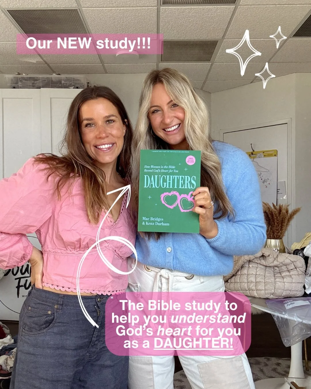 For the last year, we&rsquo;ve been behind the scenes revamping, rewriting, and reworking one of our most beloved studies&hellip; DAUGHTERS!!! We are so excited that it officially releases into the world today with our friends at @lifewaygirls. This 