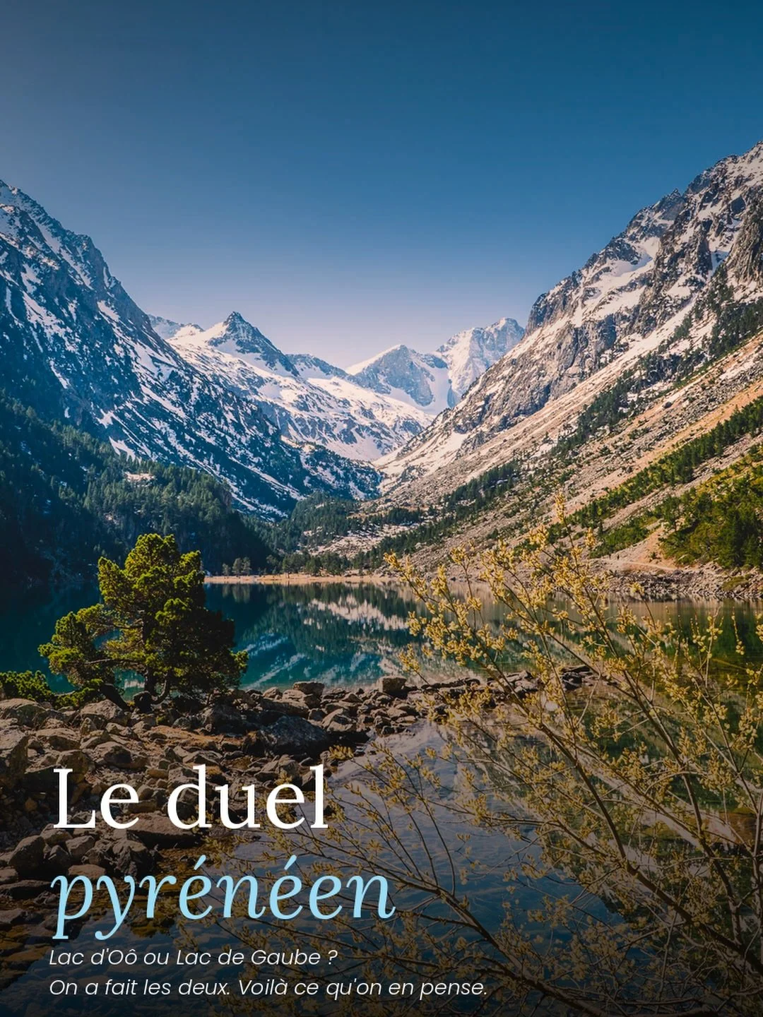 Lac d&rsquo;O&ocirc; vs Lac de Gaube : le duel pyr&eacute;n&eacute;en 

LAC D&rsquo;O&Ocirc; - La rando parfaite pour commencer 
C&rsquo;est la classique des Toulousains, et elle le m&eacute;rite largement. 

🚗 1h30 depuis Toulouse 
🥾 Environ 2h al