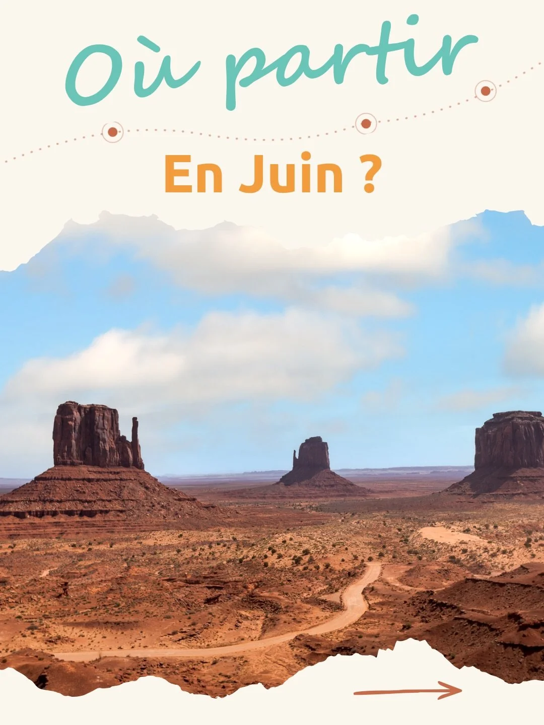 ☀️ Juin, c&rsquo;est un peu le mois parfait pour voyager. 

Les journ&eacute;es rallongent, les temp&eacute;ratures deviennent agr&eacute;ables un peu partout, les terrasses revivent et surtout, on profite encore de nombreuses destinations avant la f