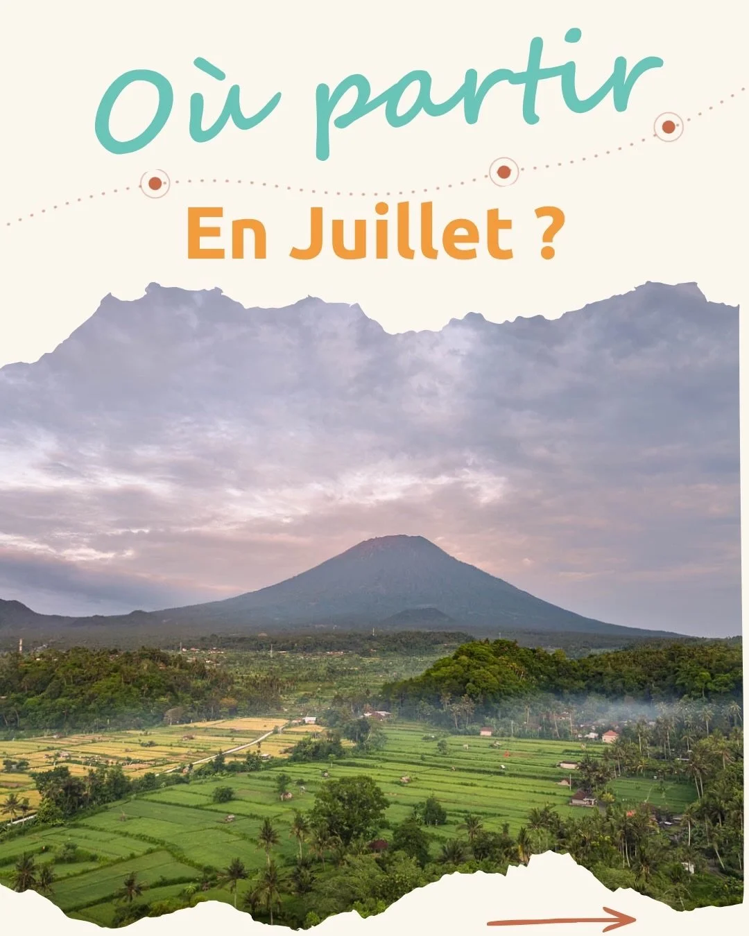 ☀️ Juillet arrive, c&rsquo;est le mois des longues journ&eacute;es, des couchers de soleil qui n&rsquo;en finissent plus, des road trips improvis&eacute;s et des destinations qu&rsquo;on r&ecirc;ve de d&eacute;couvrir depuis des mois ✈️

Si tu cherch