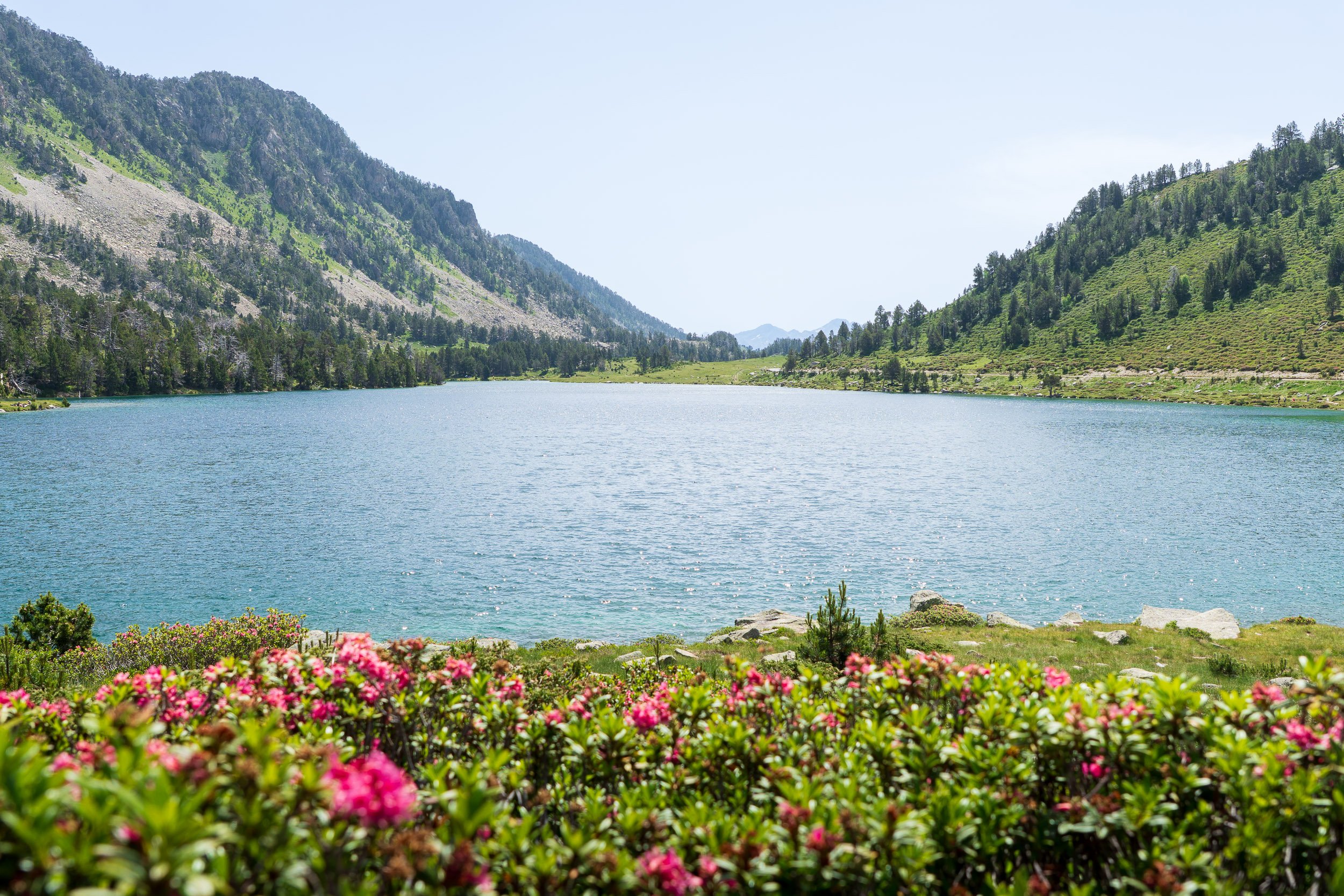Lac d'Aumar dans le massif du Néouvielle