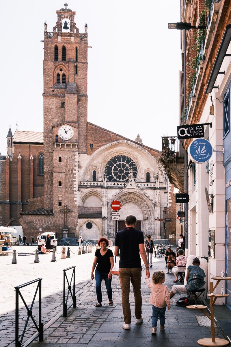 Vue sur la place Saint Etienne