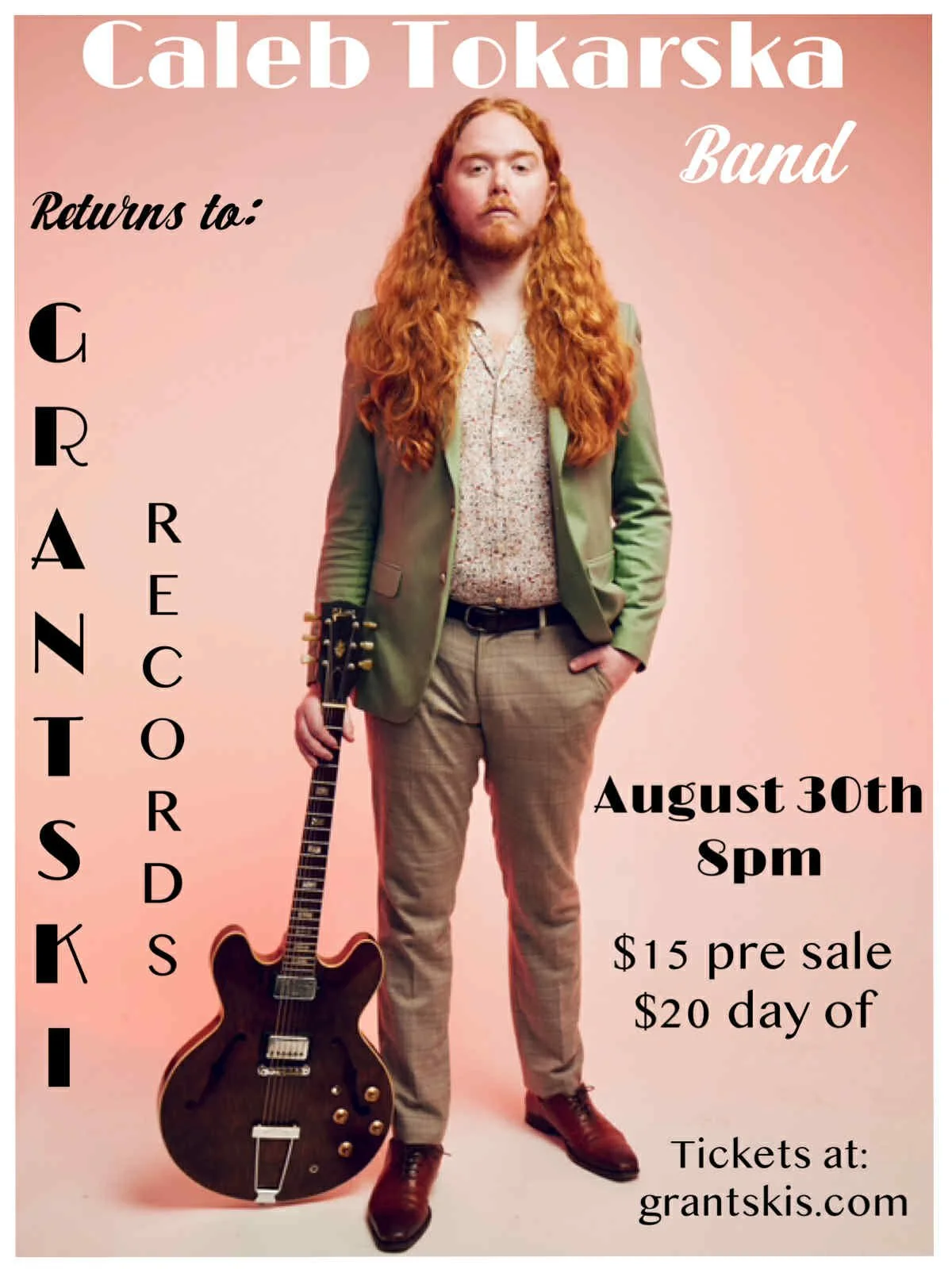 CALEB TOKARSKA BAND 8/30/2025