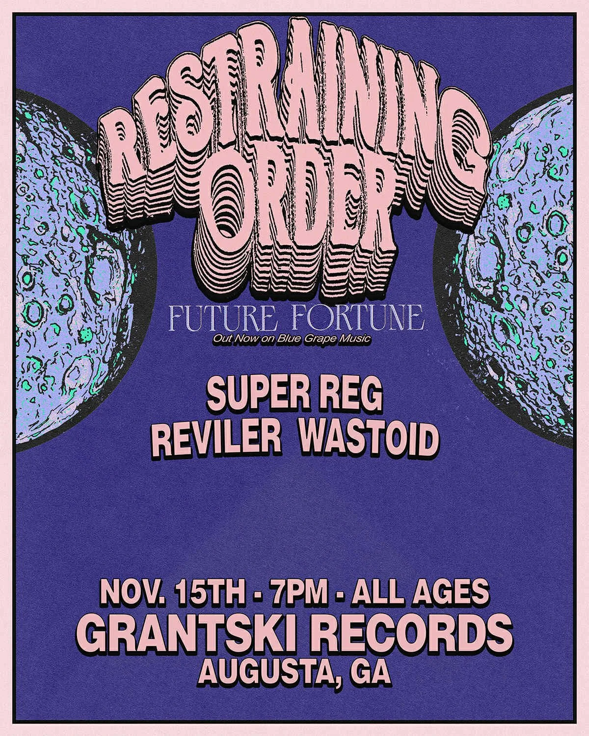RESTRAINING ORDER W/ SUPER REG, REVILER & WASTOID