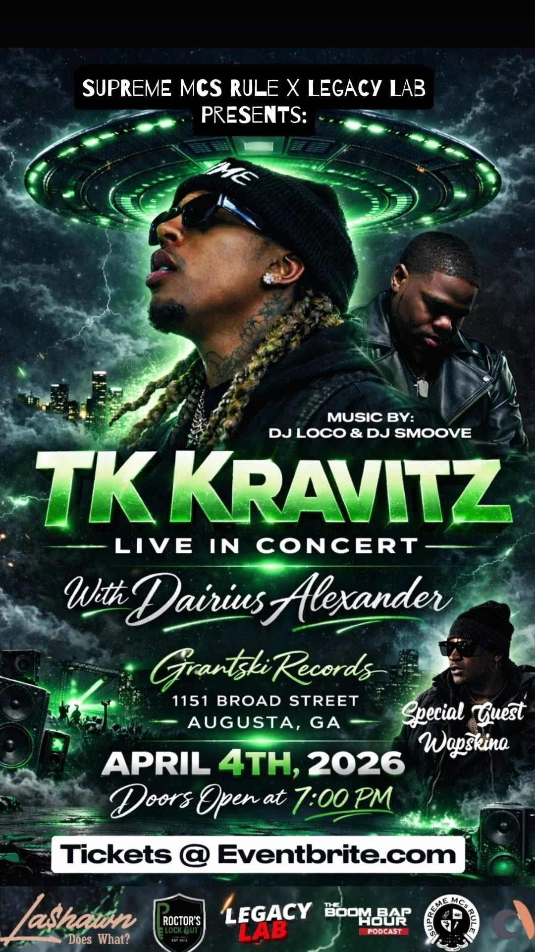 TK KRAVITZ &amp; DAIRIUS ALEXANDER