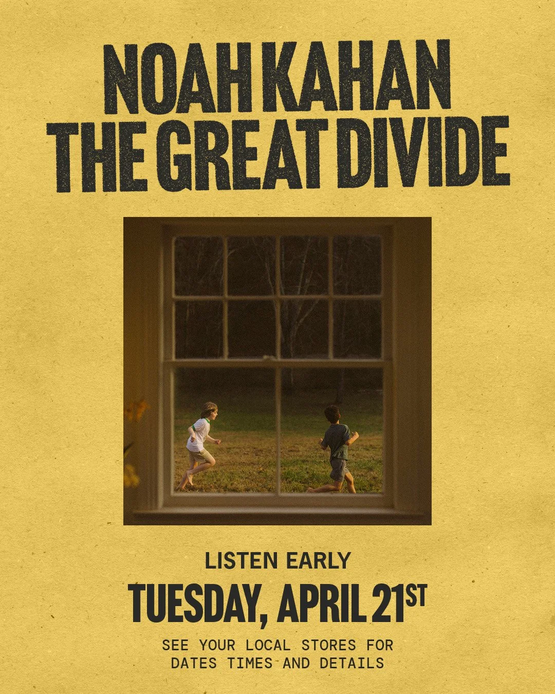 Noah Kahan "The Great Divide" Listening Party 