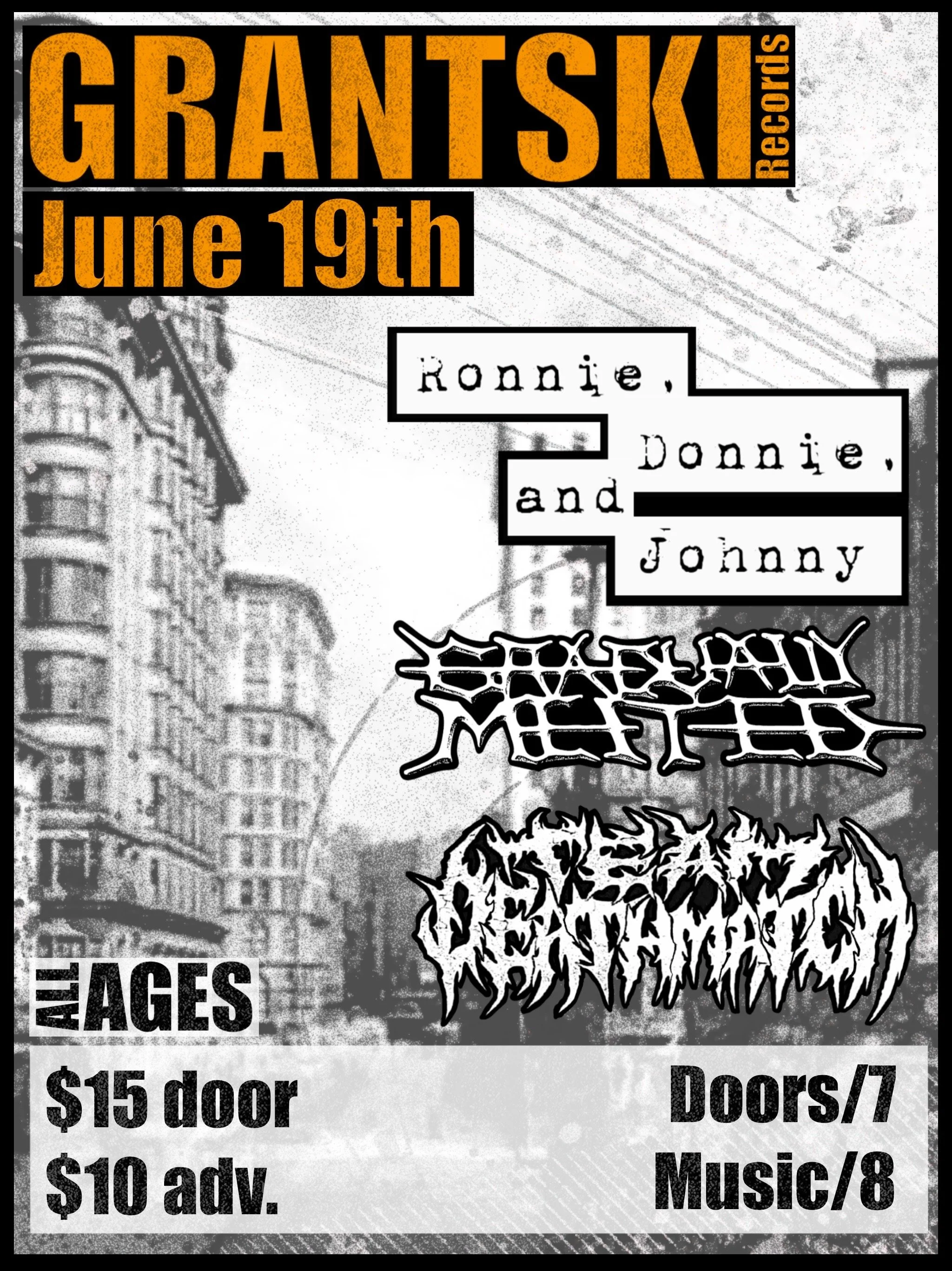 RONNIE, DONNY &amp; JOHNNY, GRADUALLY MELTED &amp; TEAM DEATHMATCH