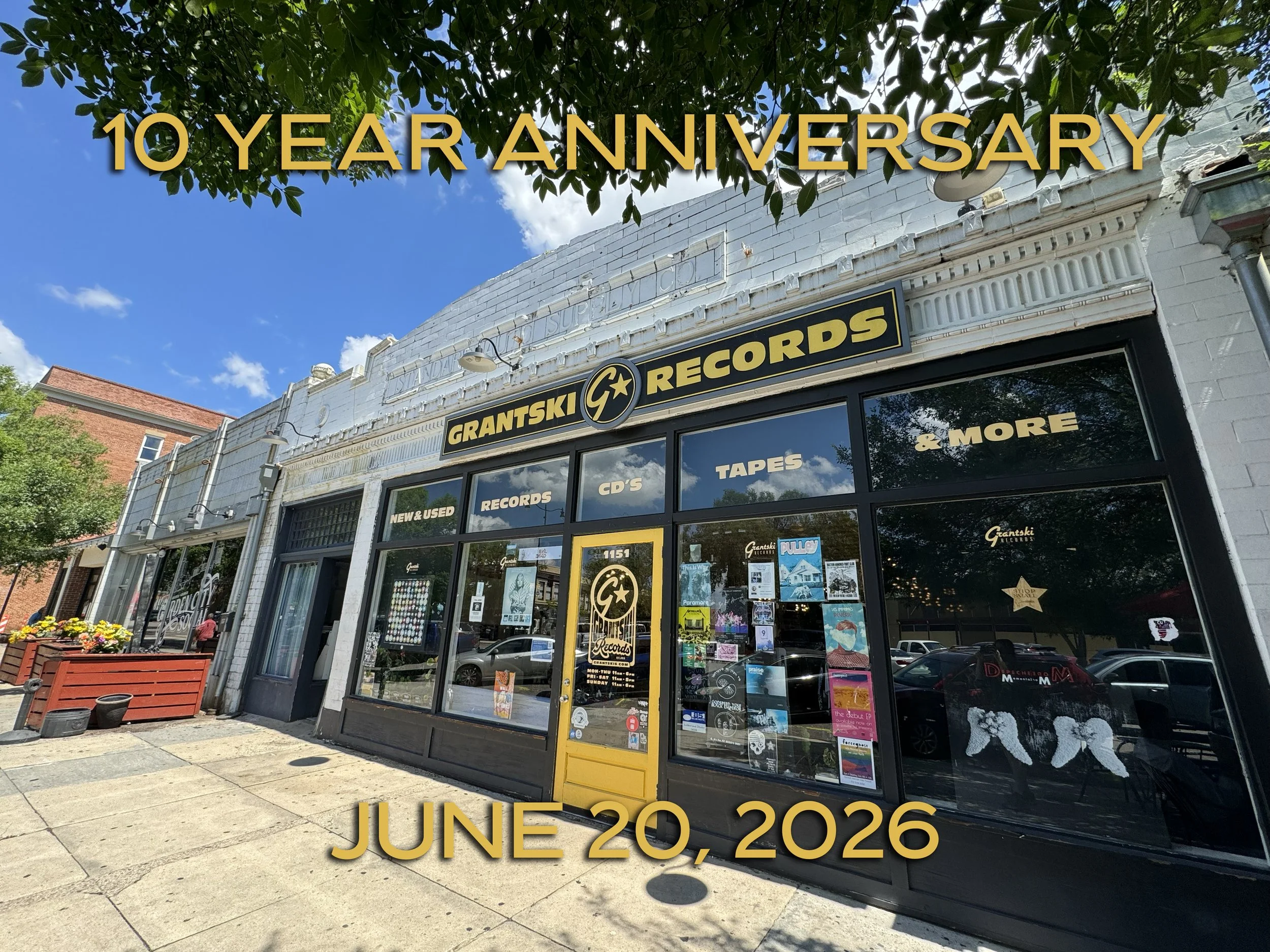 GRANTSKI RECORDS 10 YEAR ANNIVERSARY 