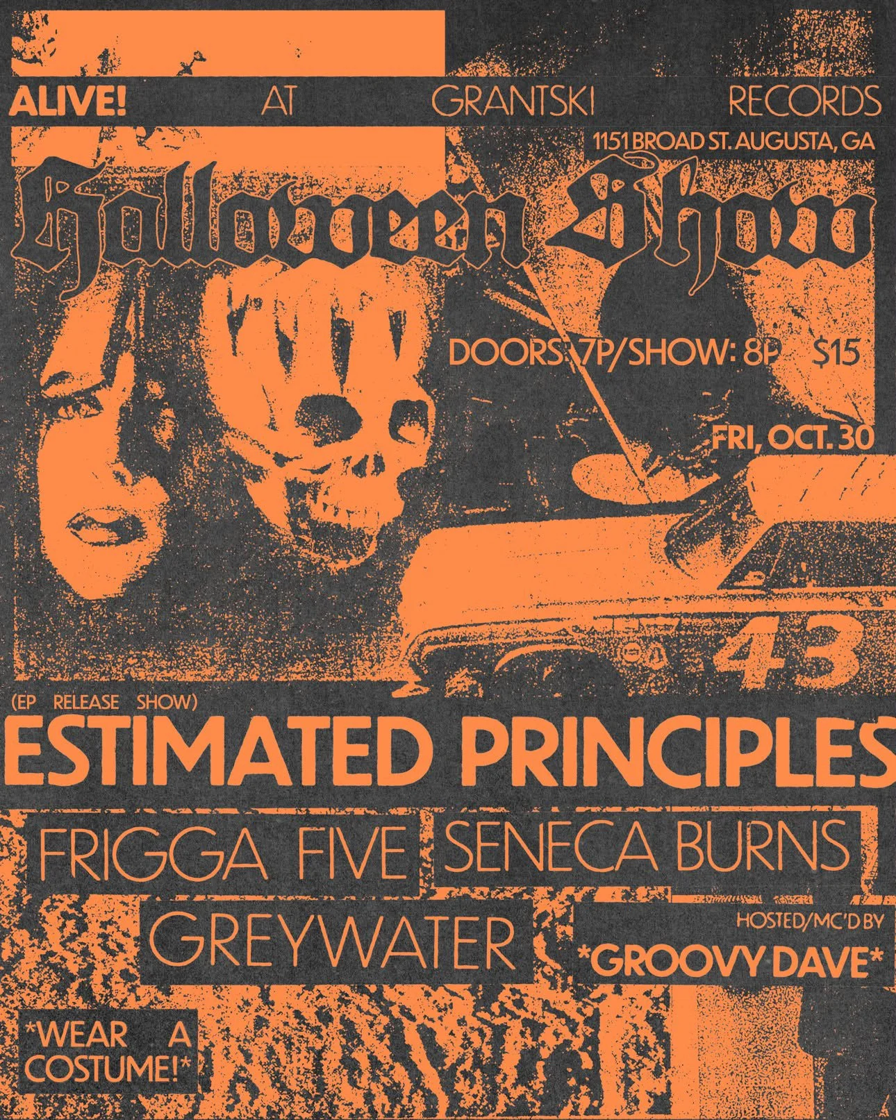 ESTIMATED PRINCIPLES/FRIGGA FIVE/SENECA BURNS/GREYWATER