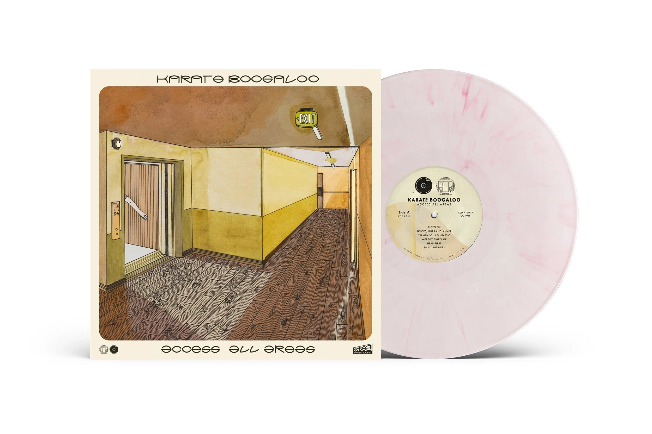 Karate Boogaloo "Access All Areas" [Pastel Pink Vinyl] *PREORDER 10/9/2026*