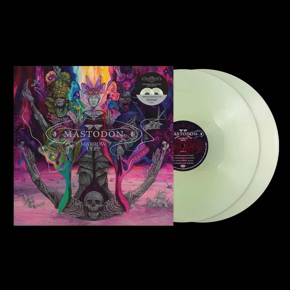 Mastodon "Marrow Deep" [Indie Exclusive Coke Bottle Clear Vinyl] *PREORDER 8/28/2026*