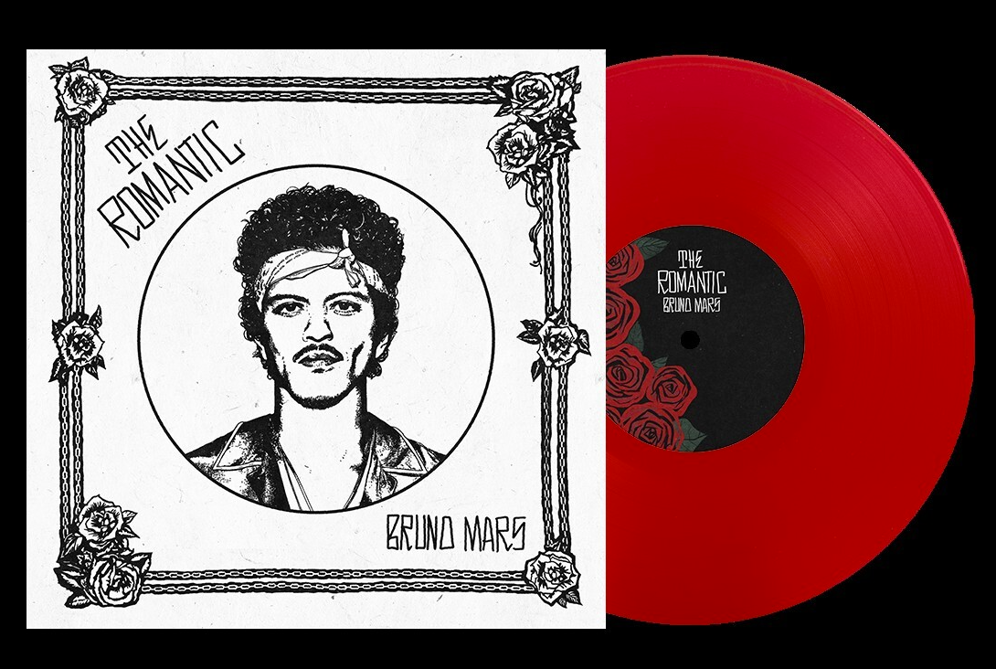 Bruno Mars "ROMANTIC" [TRANSLUCENT RED VINYL] *PREORDER*