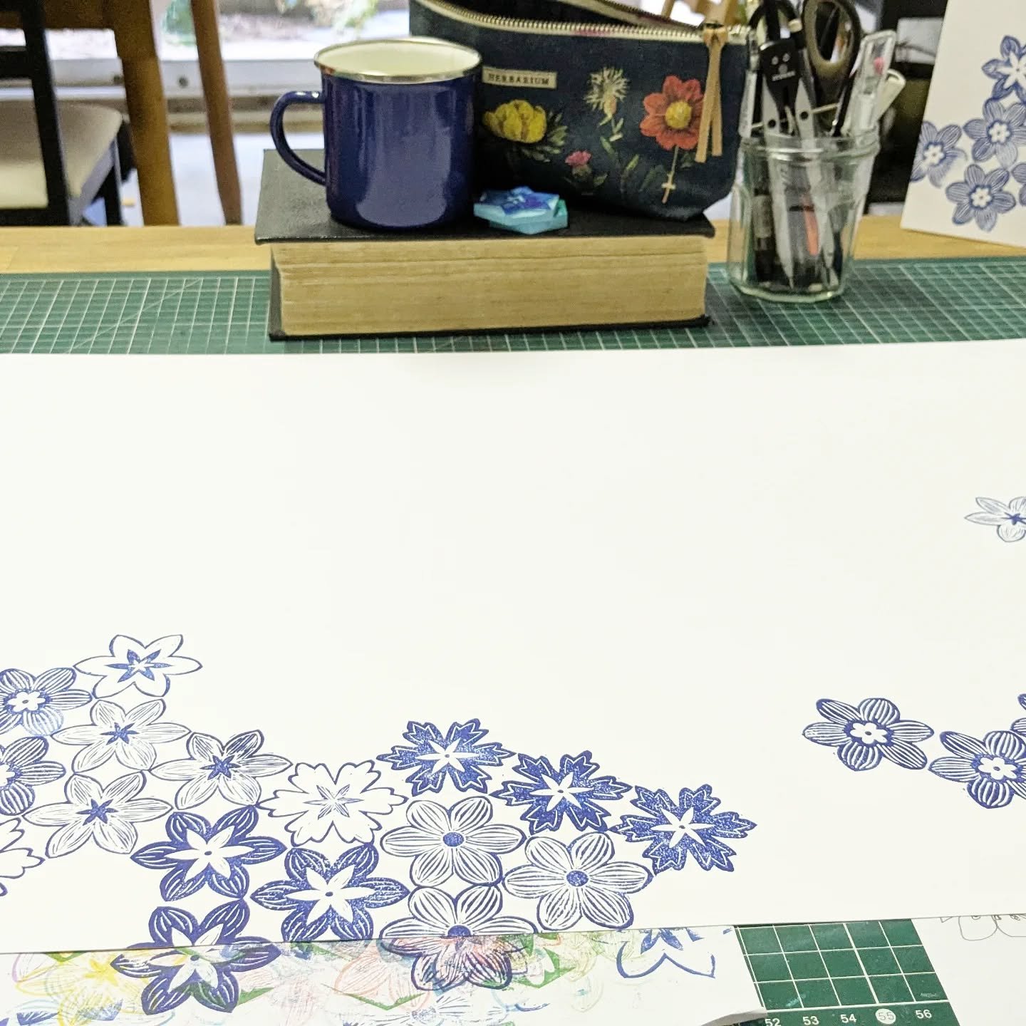 Work in progress 🌸

#blockprint #spoonflowerartist #spoonflowerdesigner #geometric