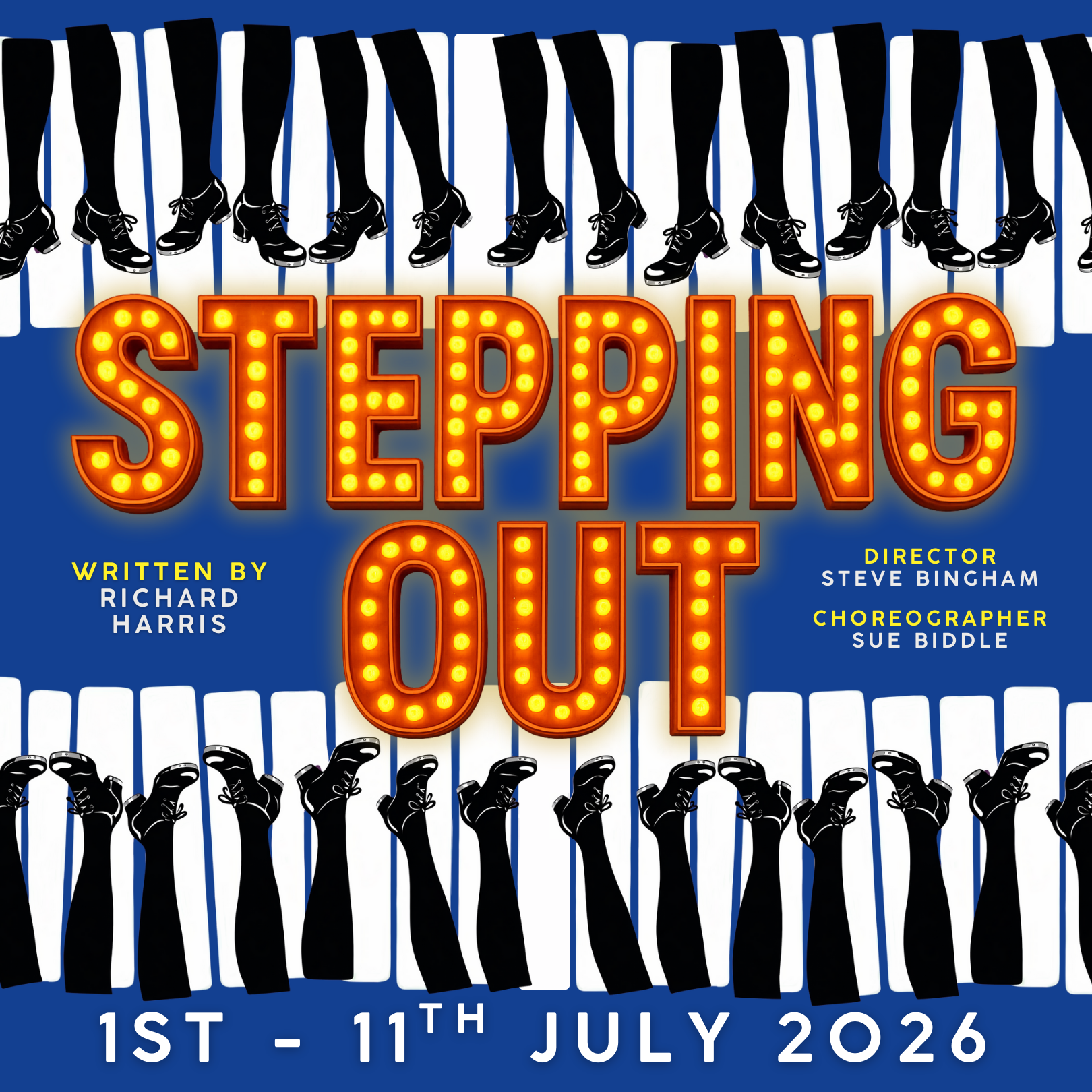 Stepping Out Auditions - Sunday 18th Jan