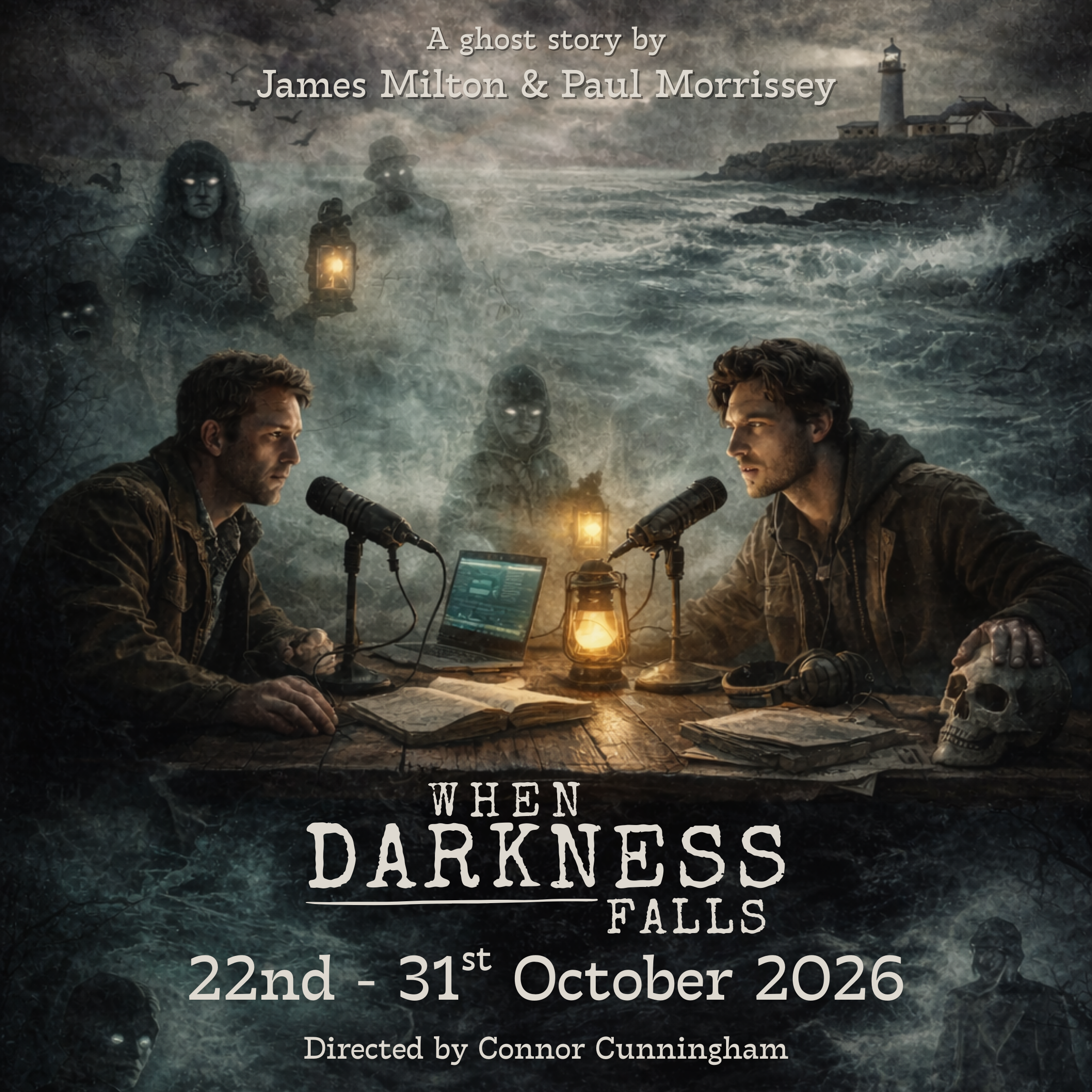 When Darkness Falls Auditions Sunday 22nd March / Thursday 26th March