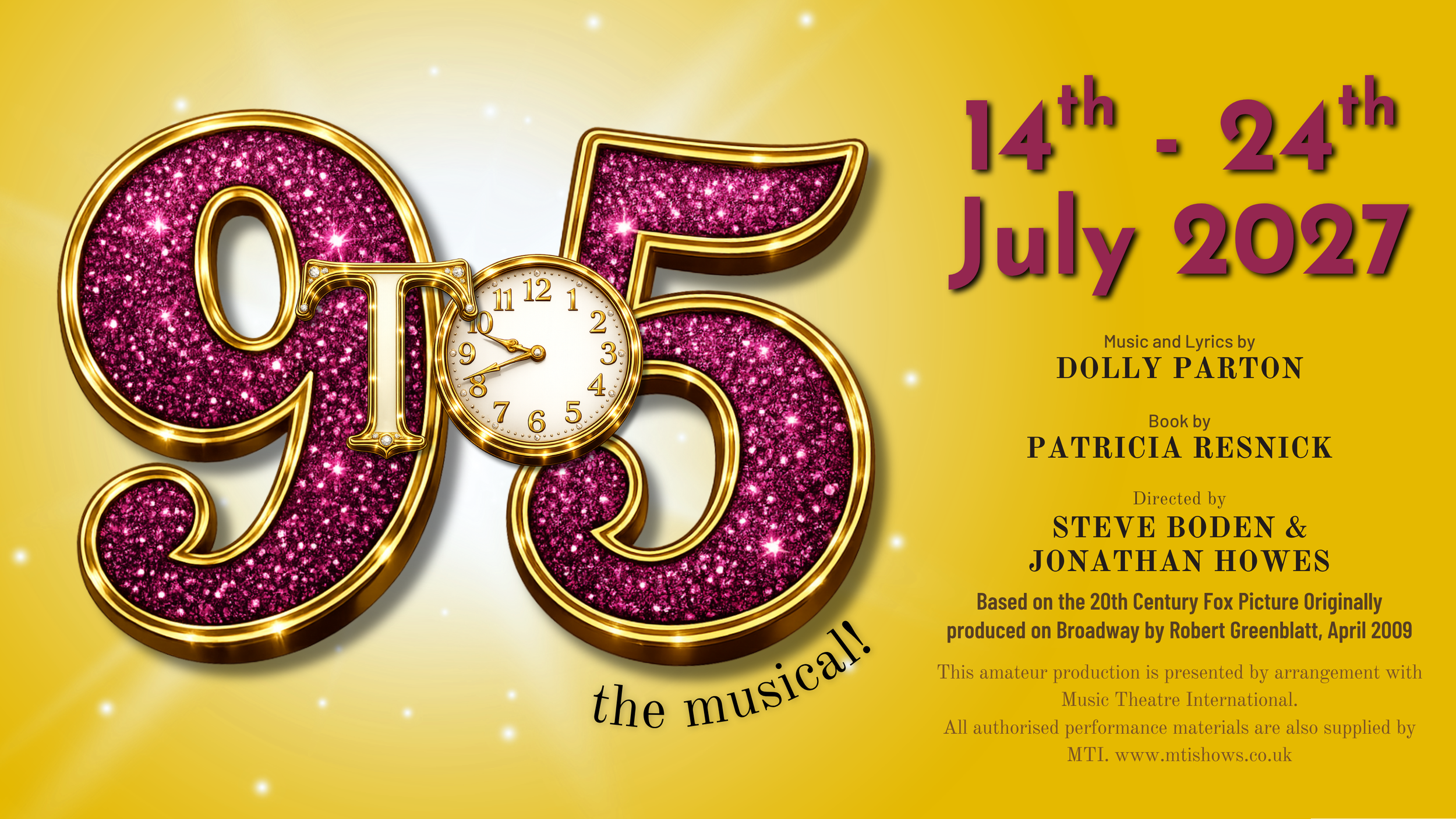 9 to 5 the Musical