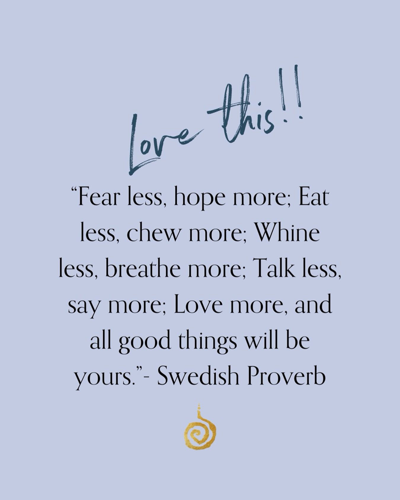 Sweet Sunday feels from a Swedish proverb.. 🤍
So little in this world &lsquo;belongs&rsquo; to us, there&rsquo;s so little we can control.. 
but how we love, how we face fears, how we tend to our feelings, how we play, eat, move, share, connect, bre