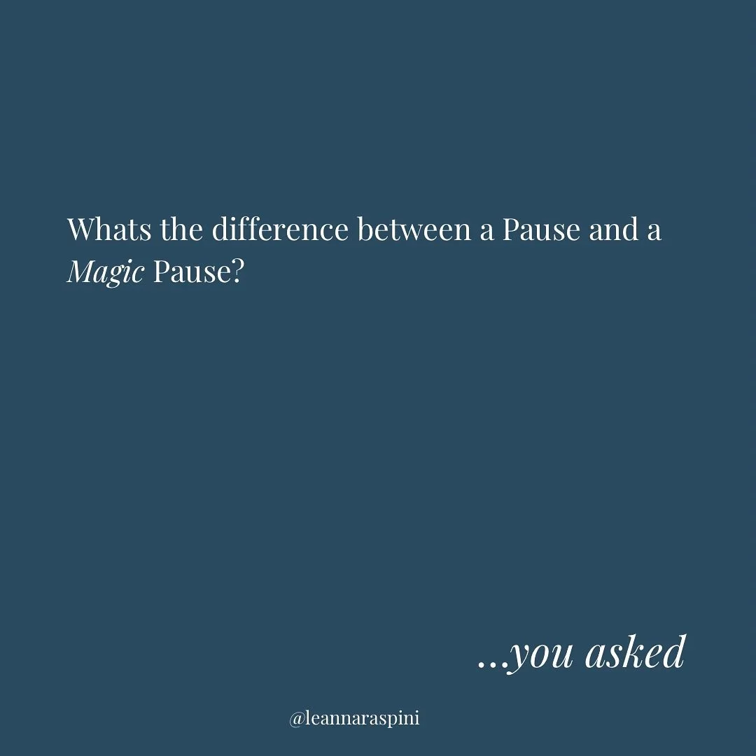 The magic pause is part of a process, a cycle like everything in nature. 🌊 🌹🌱
This process is innate and essential within us all. 
🪩The more we honor the pause the more transformative and magical it becomes!
 
🪩It&rsquo;s the prerequisite for ac