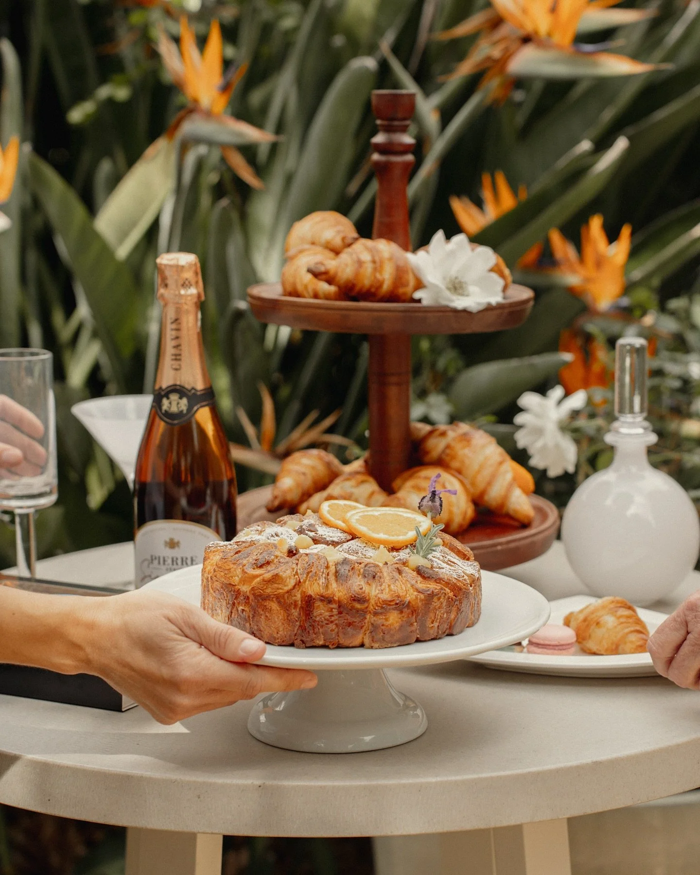 Brunch setup by Reve Patisserie
