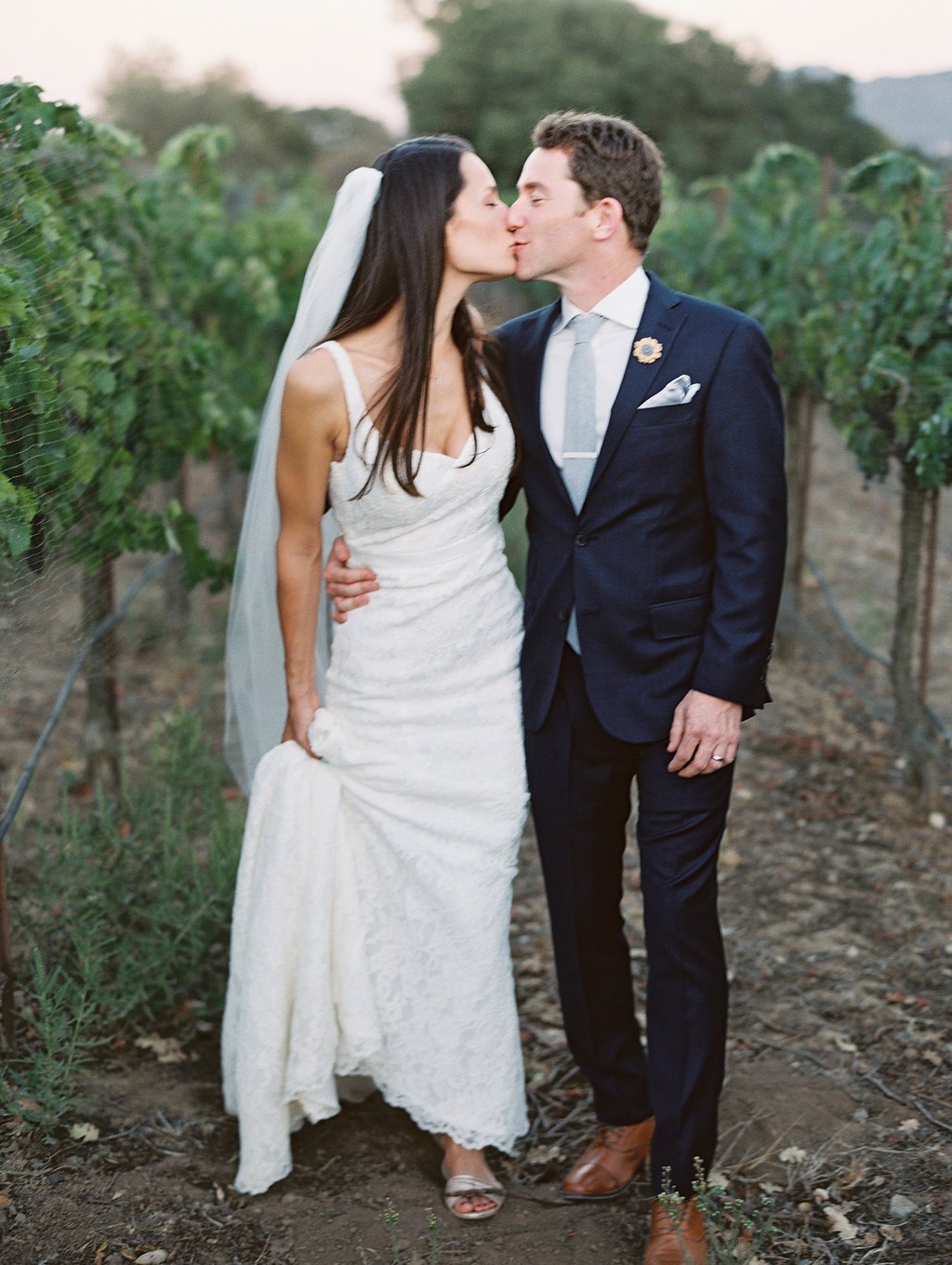 www.santabarbarawedding.com | Lavender and Twine | Sunstone Winery | Bride and Groom