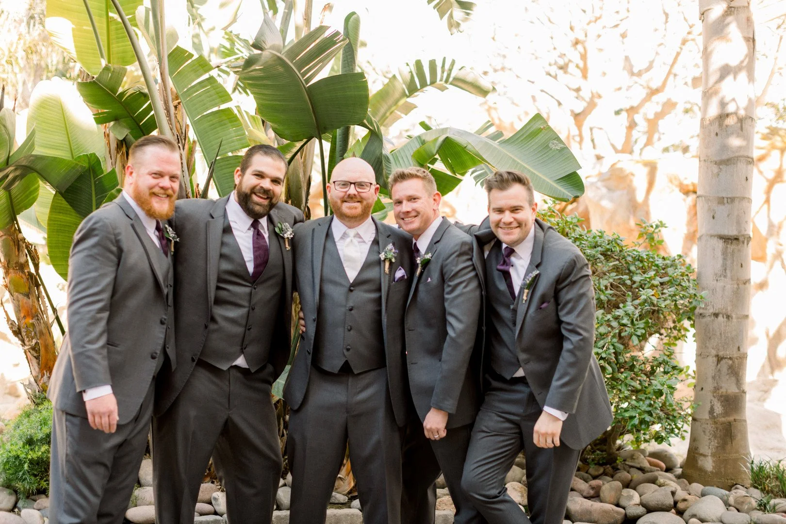 www.santabarbarawedding.com | Three16 Photography | Embassy Suites by Mandalay Beach Resort | One Sweet Day | Men’s Wearhouse | Groom and Groomsmen