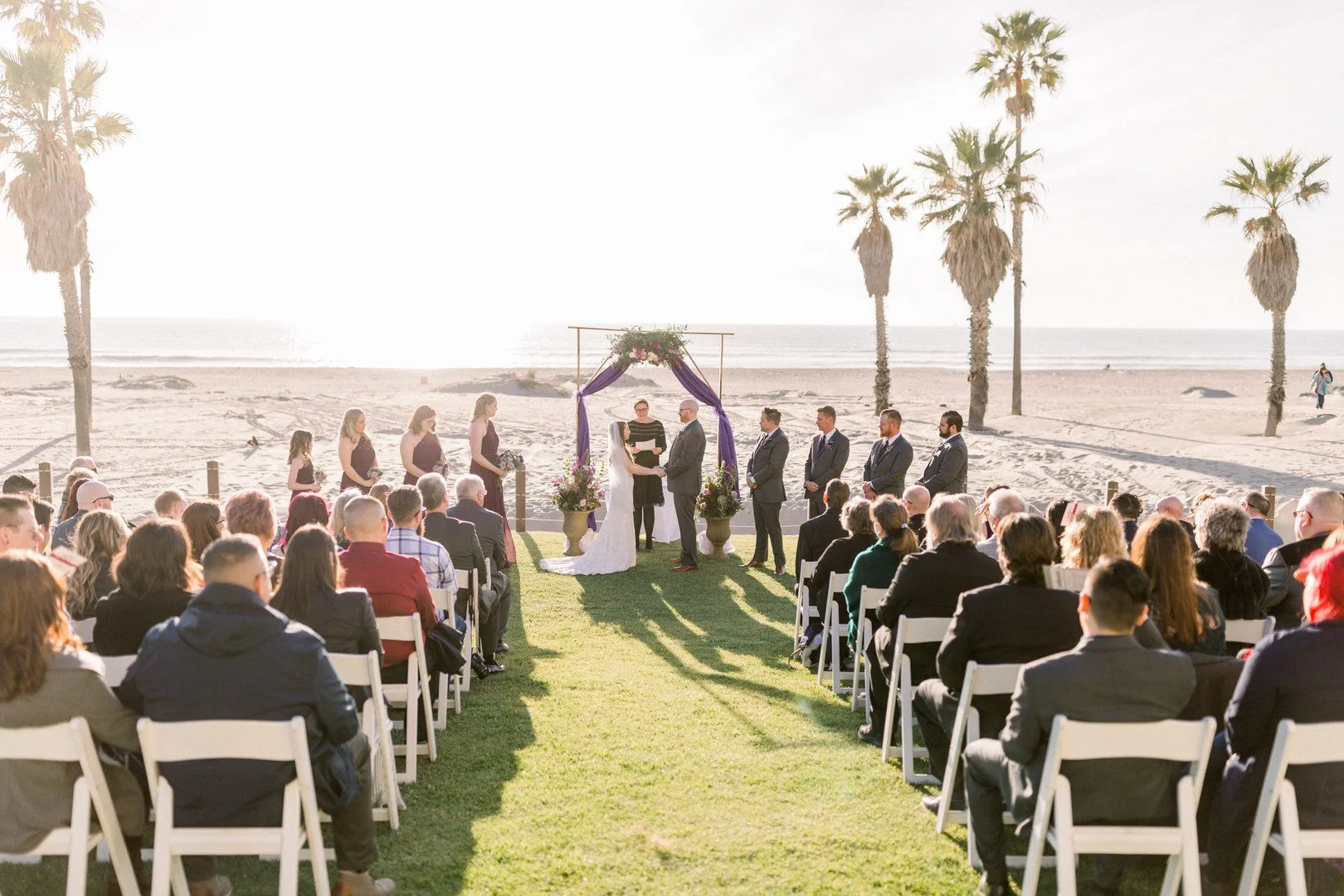 www.santabarbarawedding.com | Three16 Photography | Embassy Suites by Mandalay Beach Resort | One Sweet Day | Conroy’s Flowers | The Ceremony