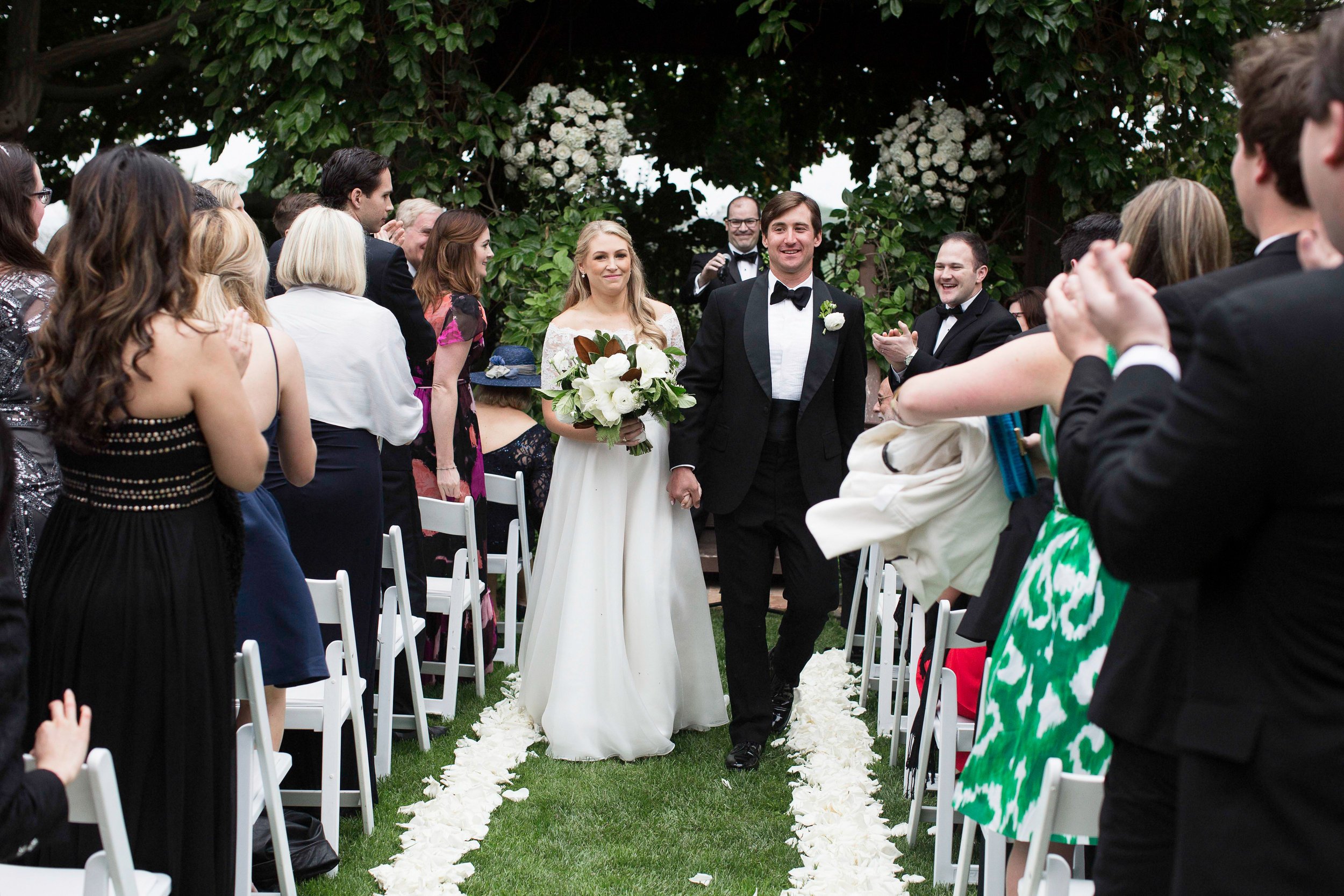 www.santabarbarawedding.com | Villa Verano | Clarissa Koenig Photography | Felici Events | Ceremony | Bride and Groom