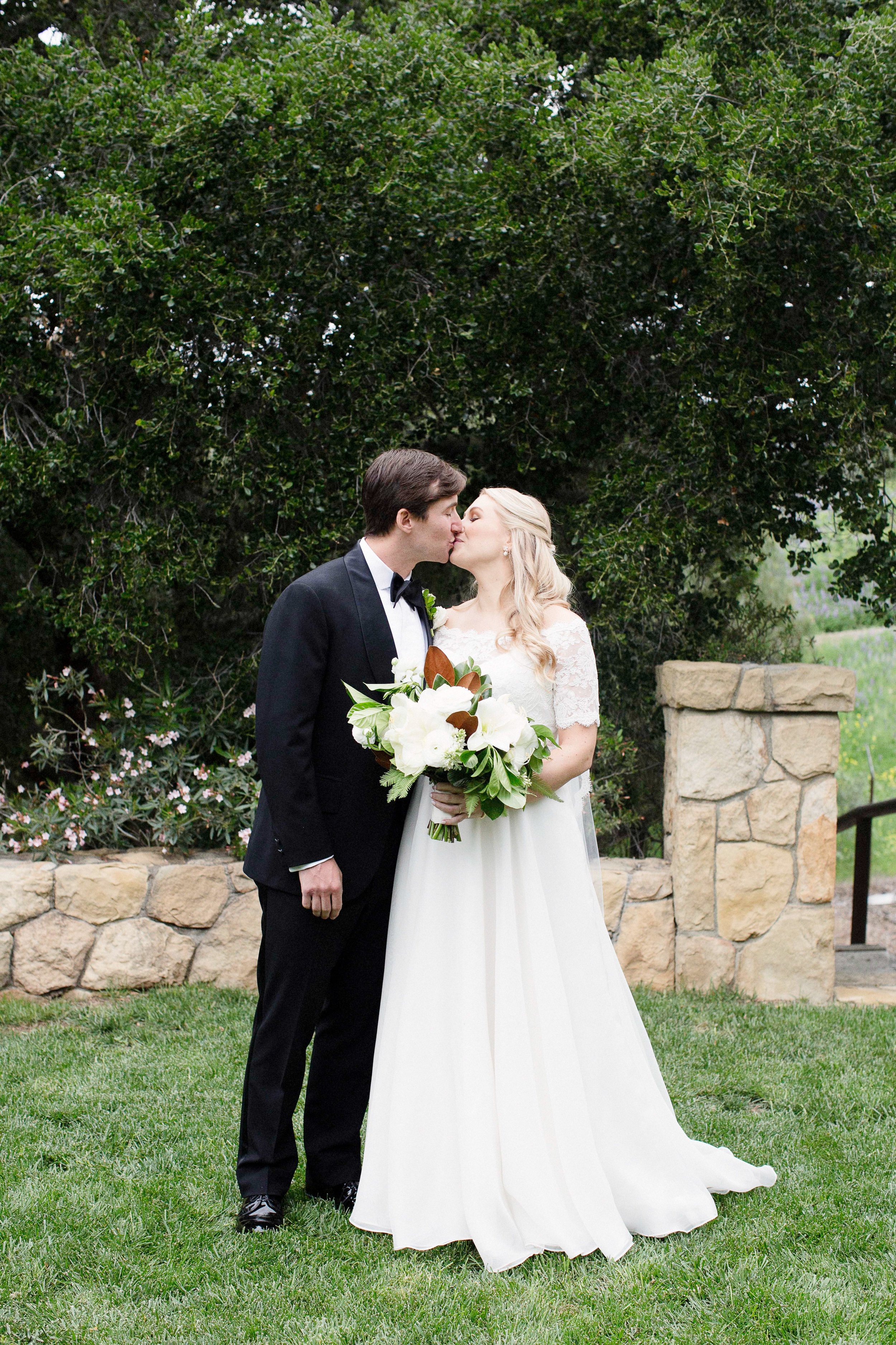 www.santabarbarawedding.com | Villa Verano | Clarissa Koenig Photography | Felici Events | Bride and Groom