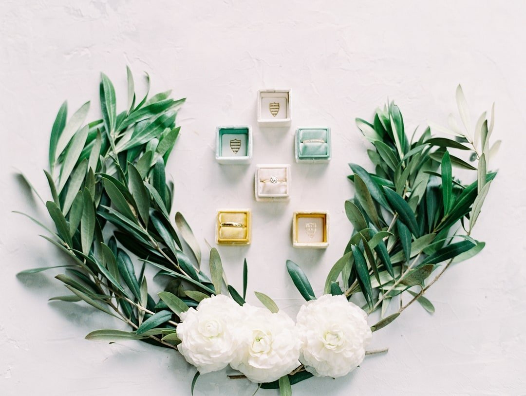 www.santabarbarawedding.com | White Sage | Taryn Grey Photography | Ojala Floral | Wedding Ring Boxes and Florals 