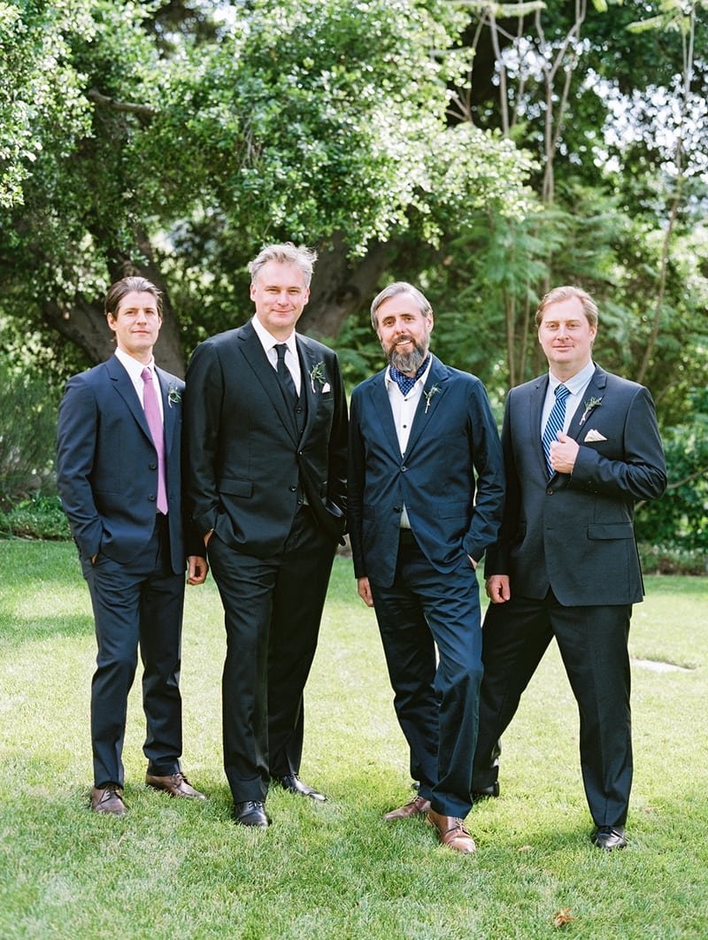 www.santabarbarawedding.com | White Sage | Taryn Grey Photography | Ojala Floral | Groom and Groomsmen Before the Ceremony 