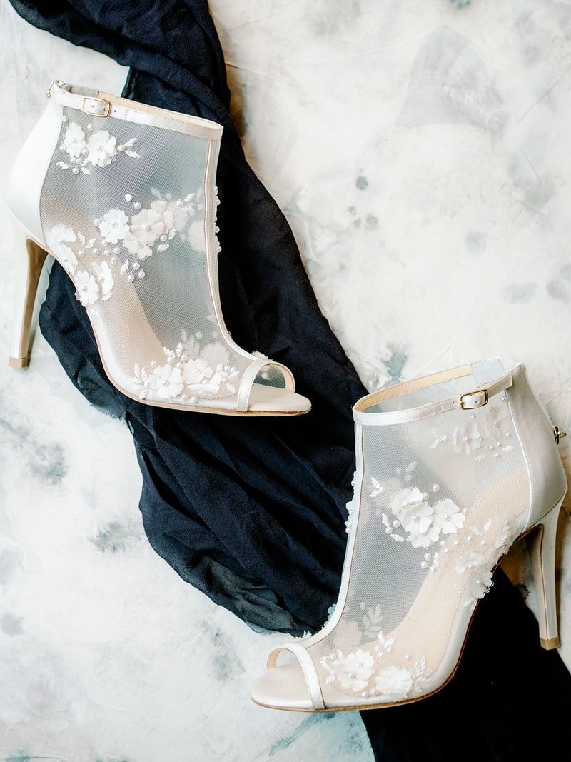 www.santabarbarawedding.com | White Sage | Taryn Grey Photography | Ojala Floral | Bride’s Wedding Shoes