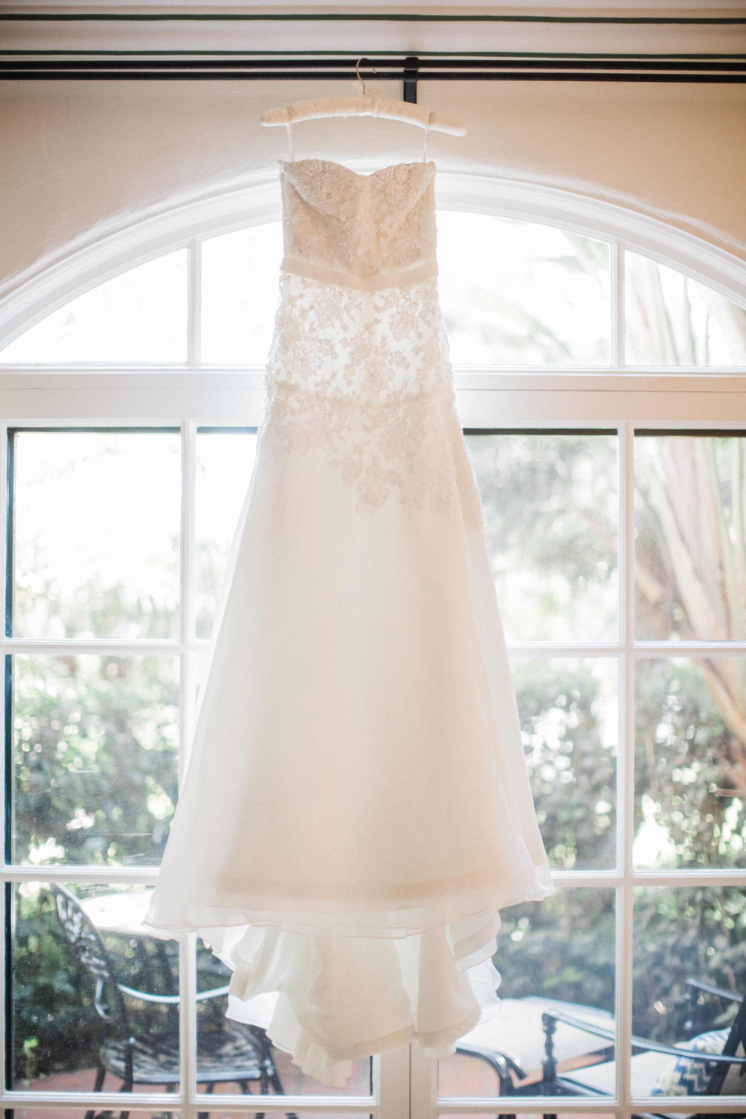 www.santabarbarawedding.com | KB Events | Michael and Anna Costa | Four Seasons The Biltmore | Wedding Gown