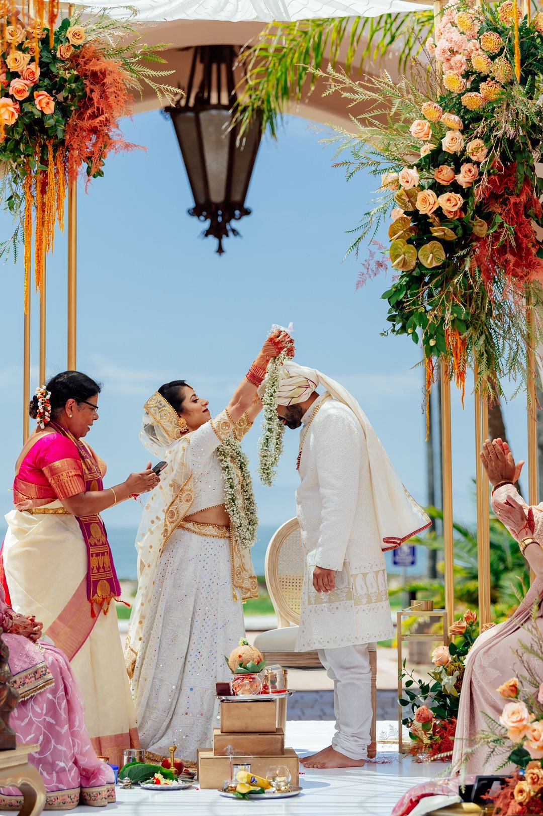 www.santabarbarawedding.com | Hilton SB | Blue Lotus Insights | Shawna Yamamoto | MPSingh Photography | Indira Beshen | Rashana Desai | Royal Style Turban | The Ceremony