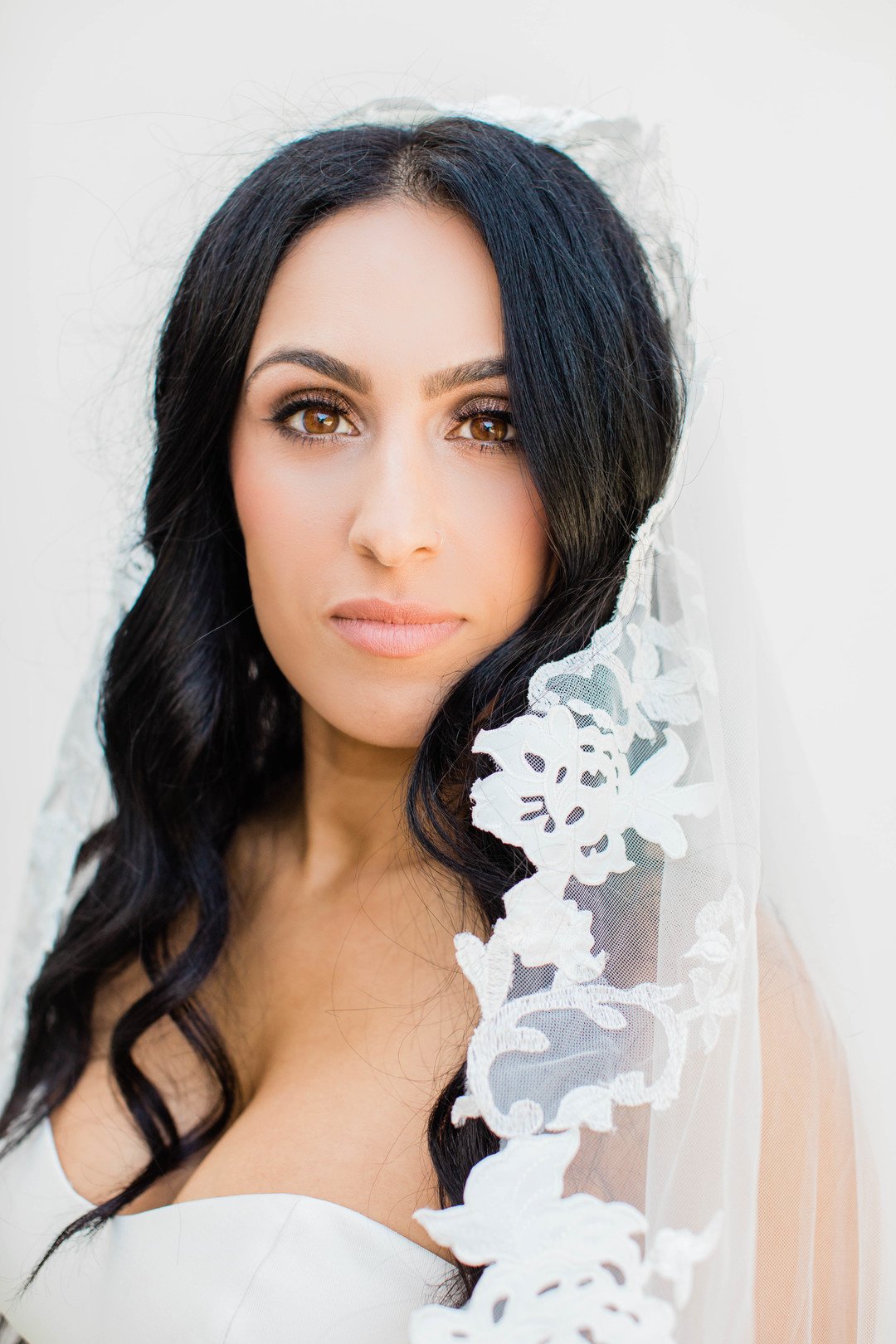 www.santabarbarawedding.com | Amber Jean Photography | Quail Ranch | Lulus | Close-up of Bride