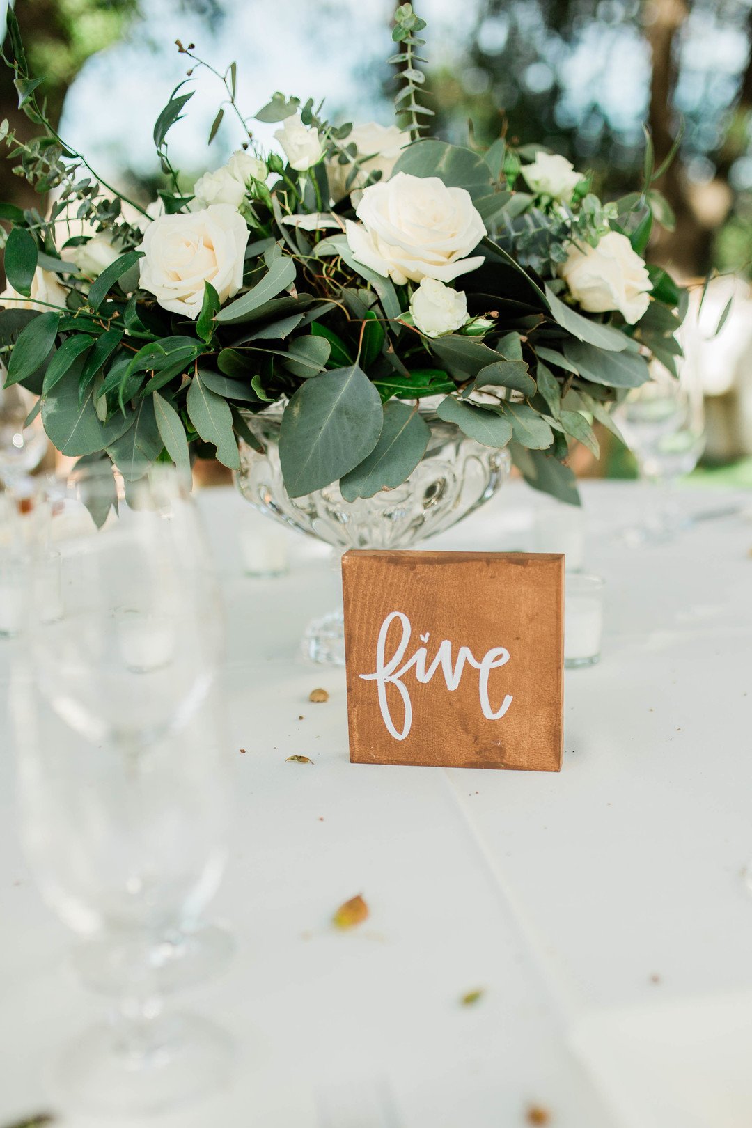 www.santabarbarawedding.com | Amber Jean Photography | Quail Ranch | Command Performance Catering | Table Numbers